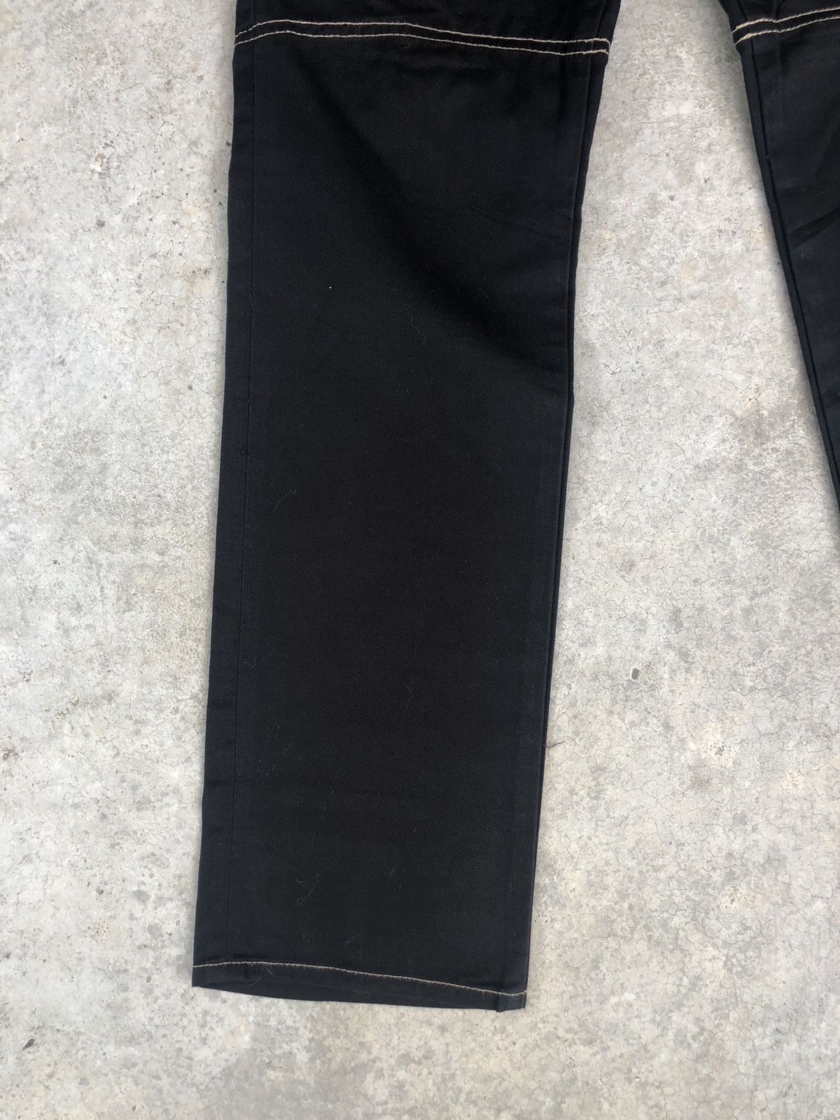 PPFM Japanese PPFM Double Waist Distressed Jeans Size US 31 - 6 Thumbnail