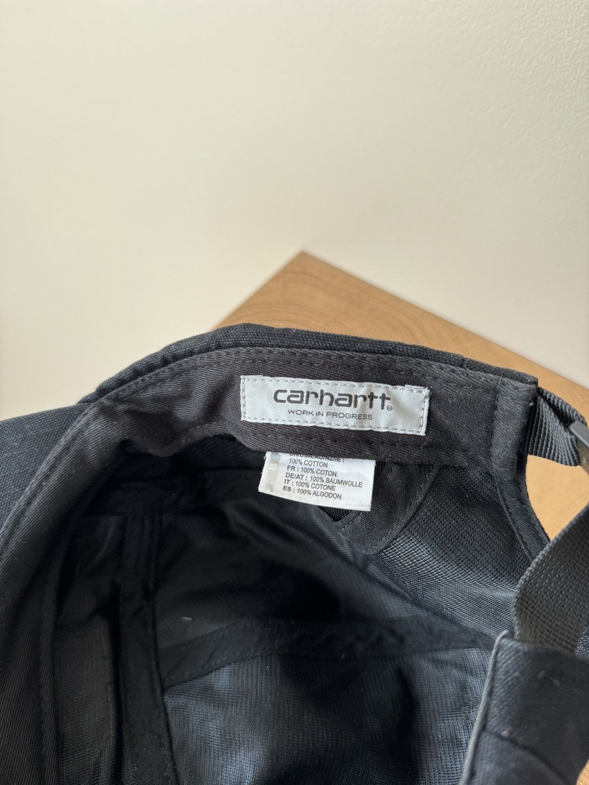 Carhartt × Carhartt Wip Carhart Barkley 5panel cap hype big logo Size ONE SIZE - 6 Thumbnail