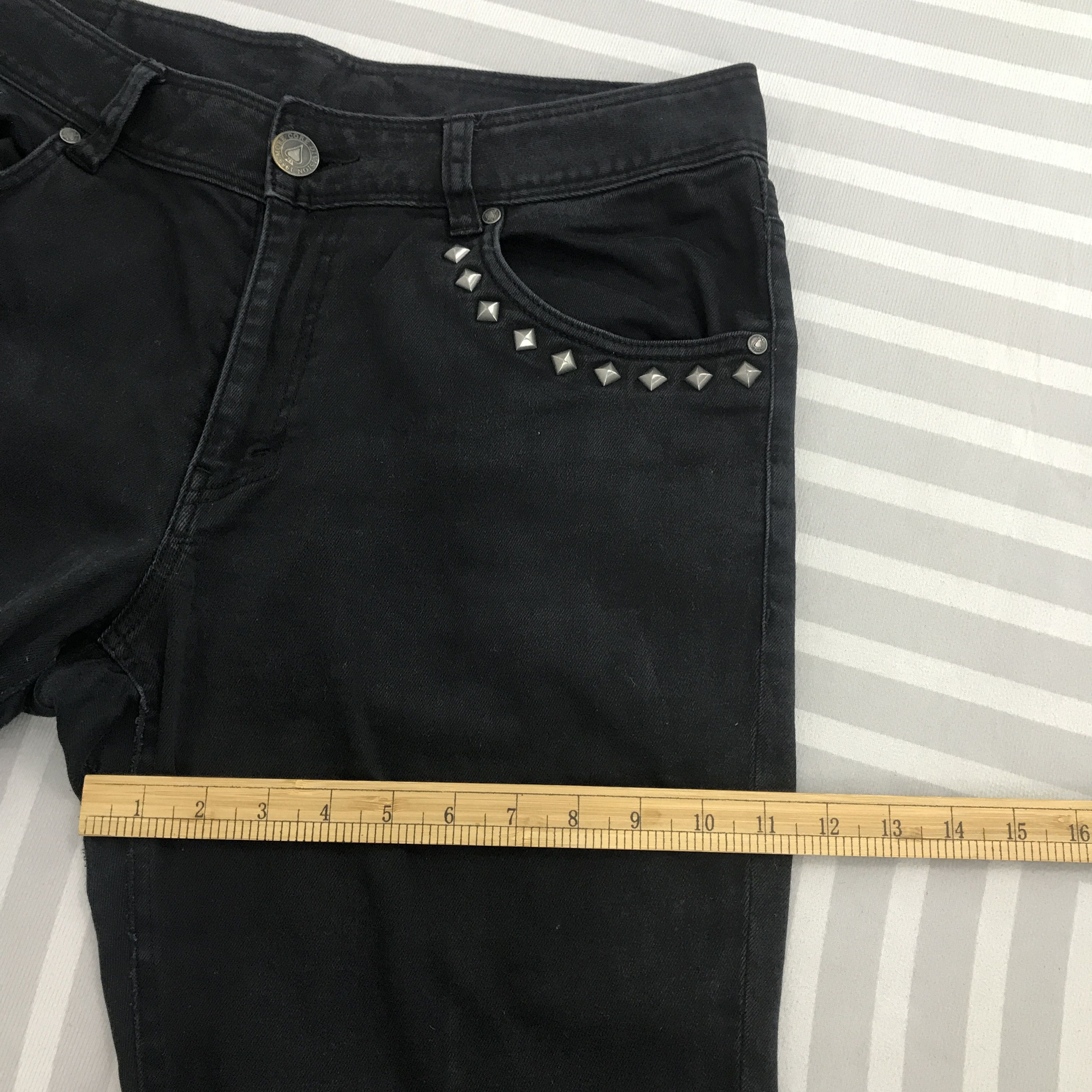 Japanese Brand × Vintage Vintage Japan pants Superior Mothers Denim black Size US 34 / EU 50 - 9 Thumbnail