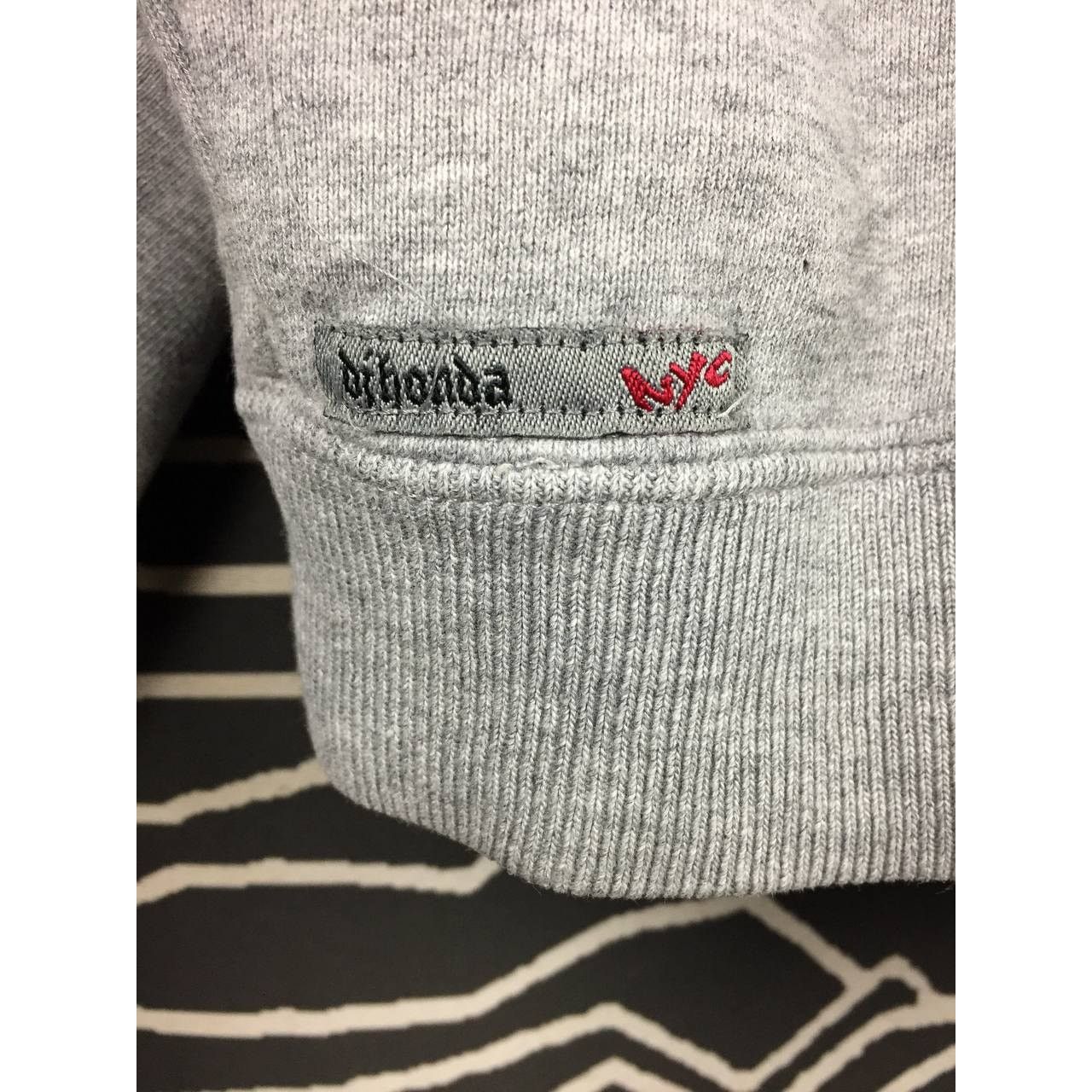 Japanese Brand × Rap Tees × Vintage Vtg DJ Honda NYC Big Logo Streetwear Hip Hop Rap Sweatshirt Size US L / EU 52-54 / 3 - 6 Thumbnail