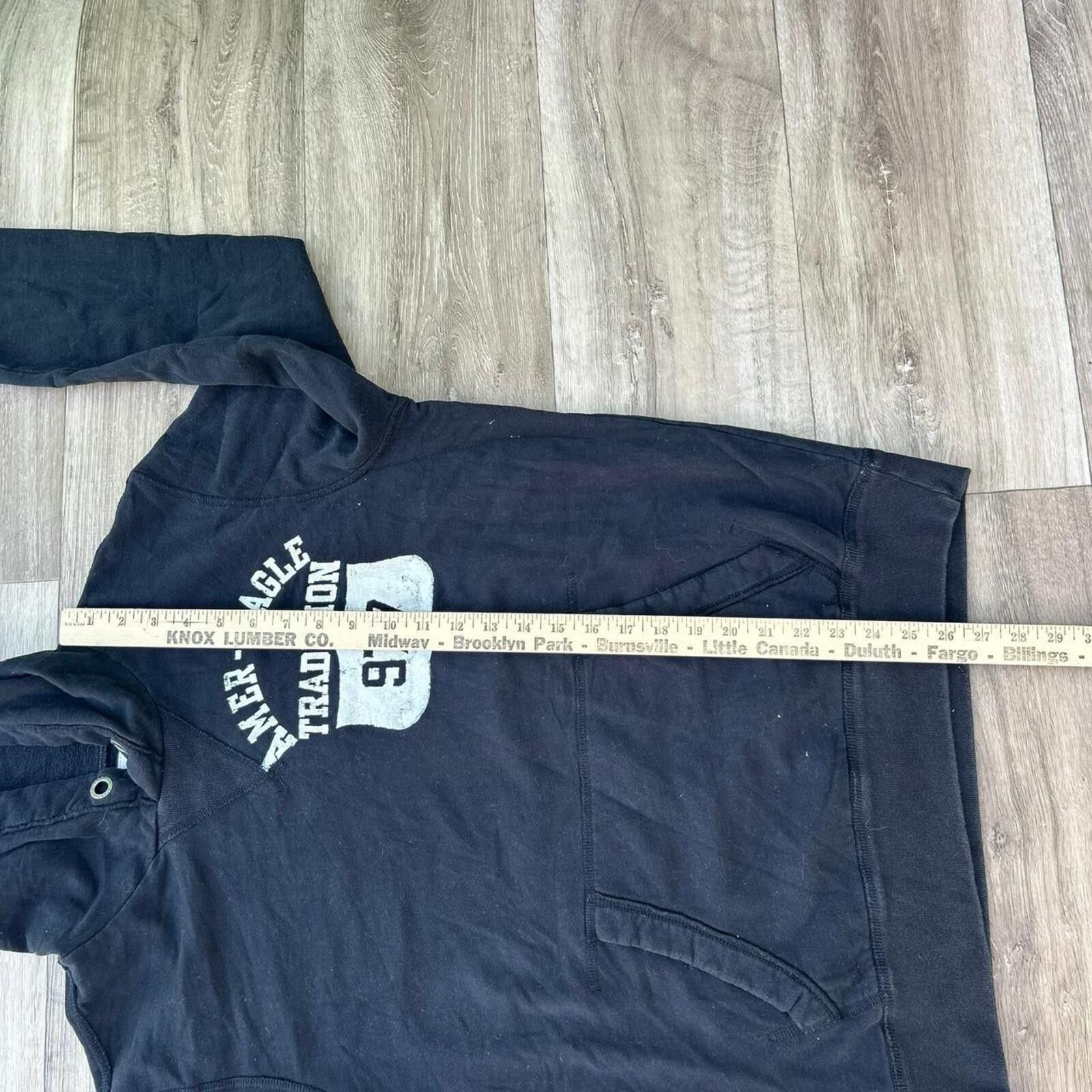 Other Vintage y2k 00’s Sick American Eagle 1997 Black Hoodie M Size US M / EU 48-50 / 2 - 6 Thumbnail