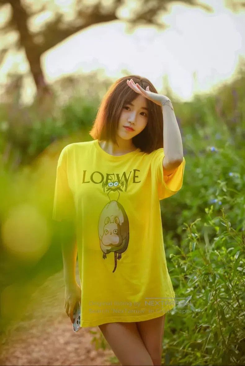 Loewe Loewe Spirited Away Collaboration T-shirt, Yellow Cartoon Size US S / EU 44-46 / 1 - 6 Thumbnail