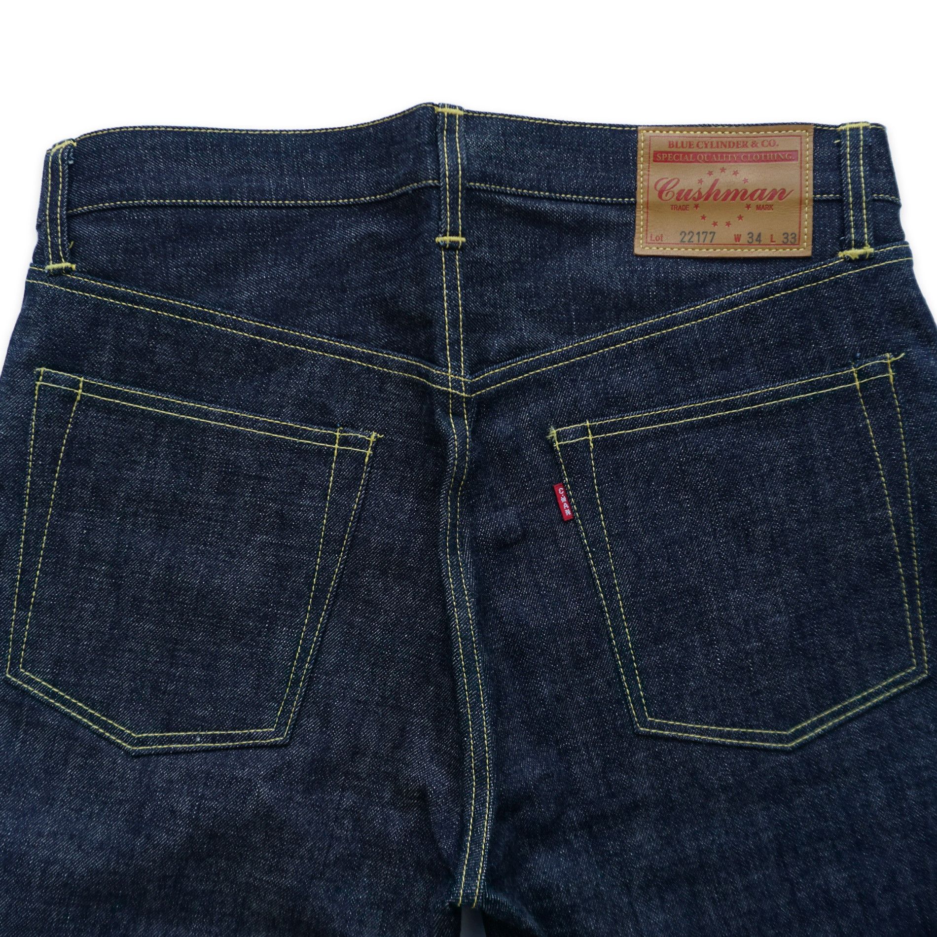 Cushman CUSHMAN Lot. 22177 W34 x L34 Japanese Selvedge Jeans Size US 34 / EU 50 - 10 Thumbnail
