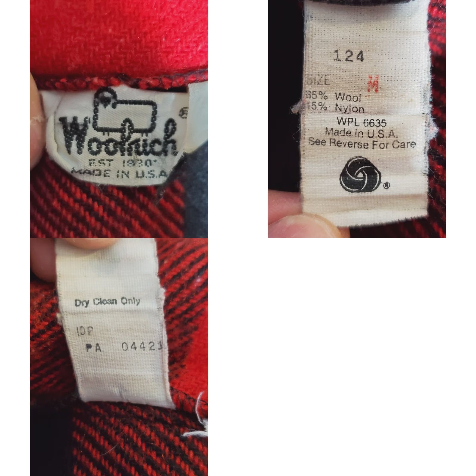 Vintage VINTAGE Woolrich Jacket Men's M 1970s Buffalo Plaid Mackinaw Cruiser Full Zip Size US M / EU 48-50 / 2 - 8 Thumbnail