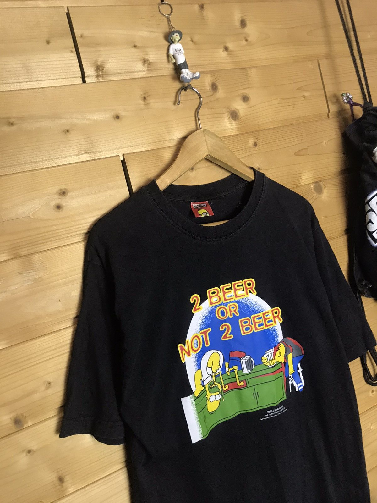 Cartoon Network Vintage 2005 The Simpson’s 2 beer or not 2 beer t-shirt Size US M / EU 48-50 / 2 - 2 Thumbnail