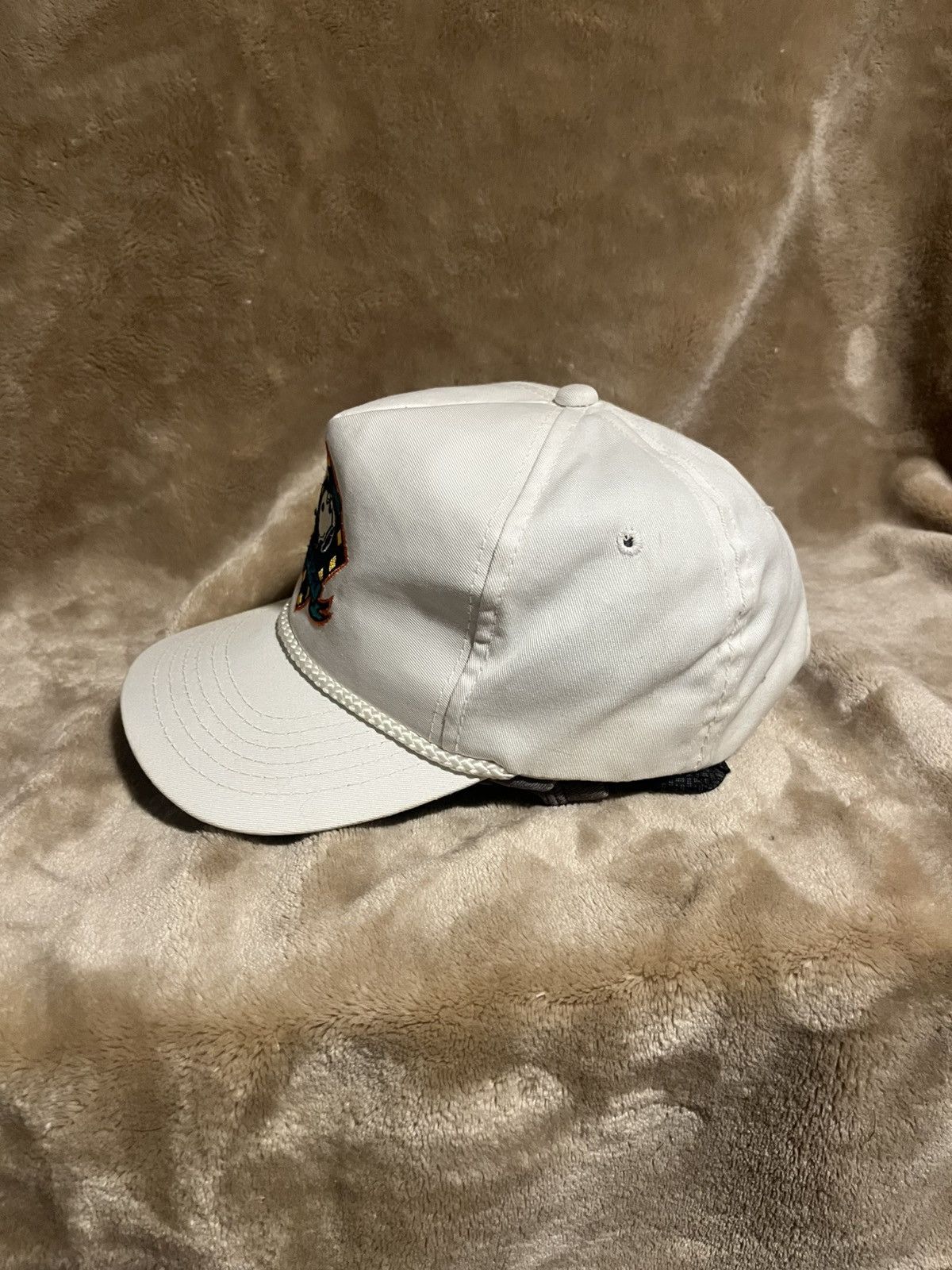 Peanuts 90s Snoopy Top Pop Grandpa Trucker Embroidered SnapBack hat Size ONE SIZE - 4 Thumbnail