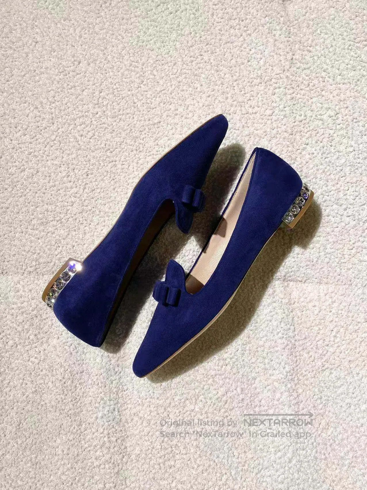 Miu Miu Miu Miu Rhinestone flats| Size US 6 / IT 36 - 5 Thumbnail