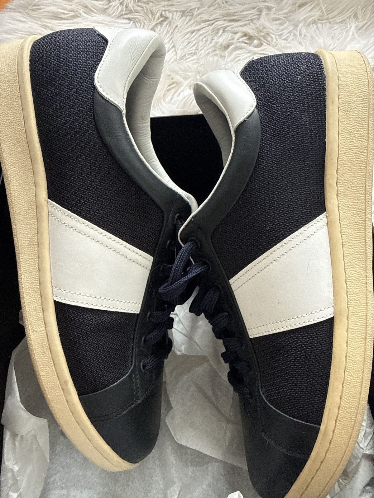 Sandro Sandro Paris men black and white shoes Size US 10 / EU 43 - 5 Thumbnail