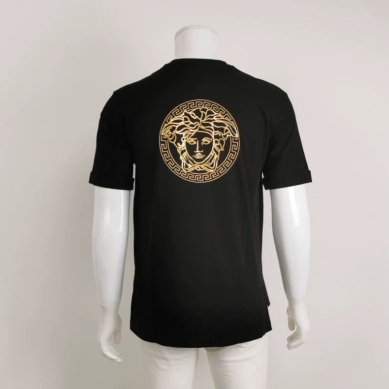 Versace Versace Cotton monogram logo crew neck T-shirt Size US S / EU 44-46 / 1 - 2 Thumbnail