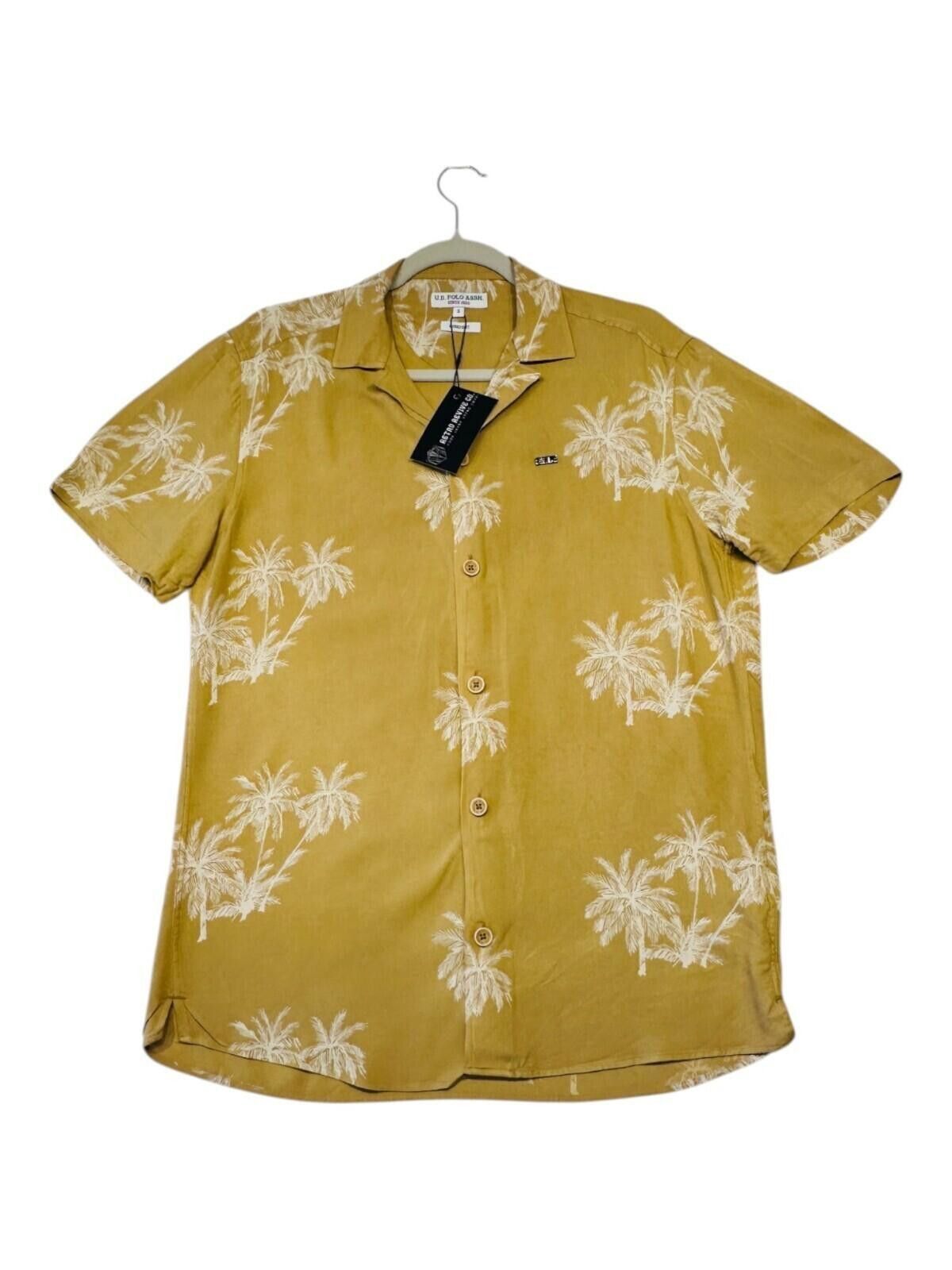 U.S. Polo Assn. U.S. Polo Assn. Shirt Men's UK Size S Yellow Palm Tree Size US S / EU 44-46 / 1 - 3 Thumbnail