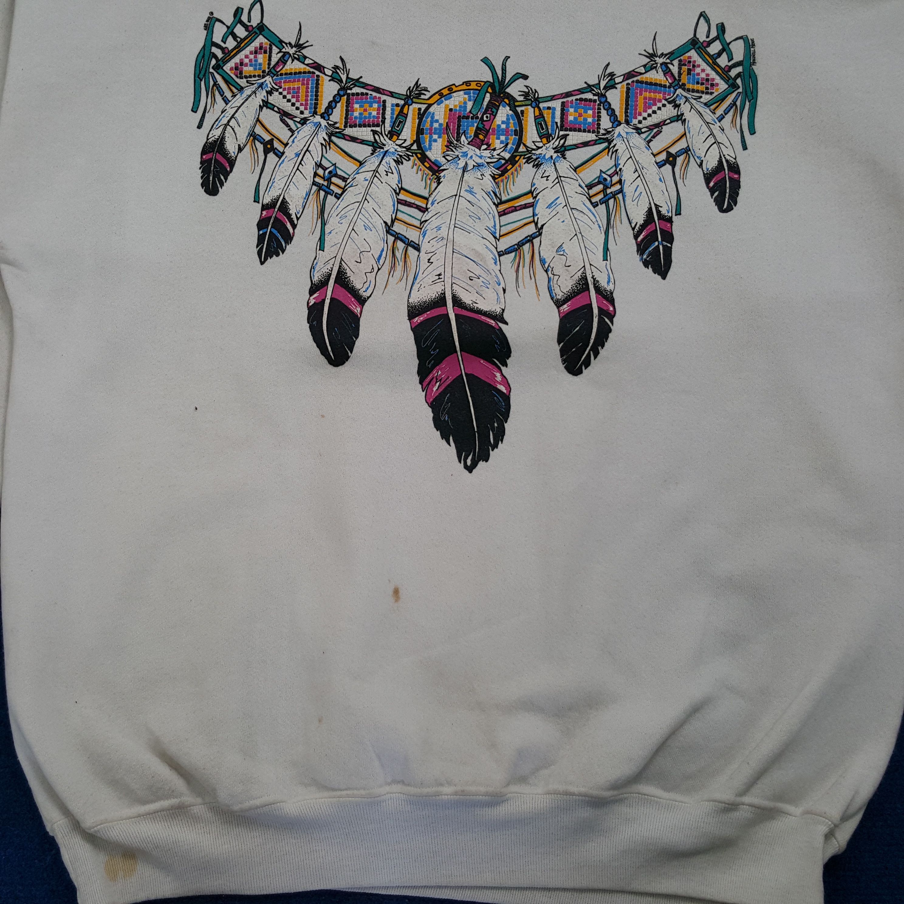 Vintage Vintage Streetwear Art Style Sweatshirts Size US XL / EU 56 / 4 - 2 Thumbnail