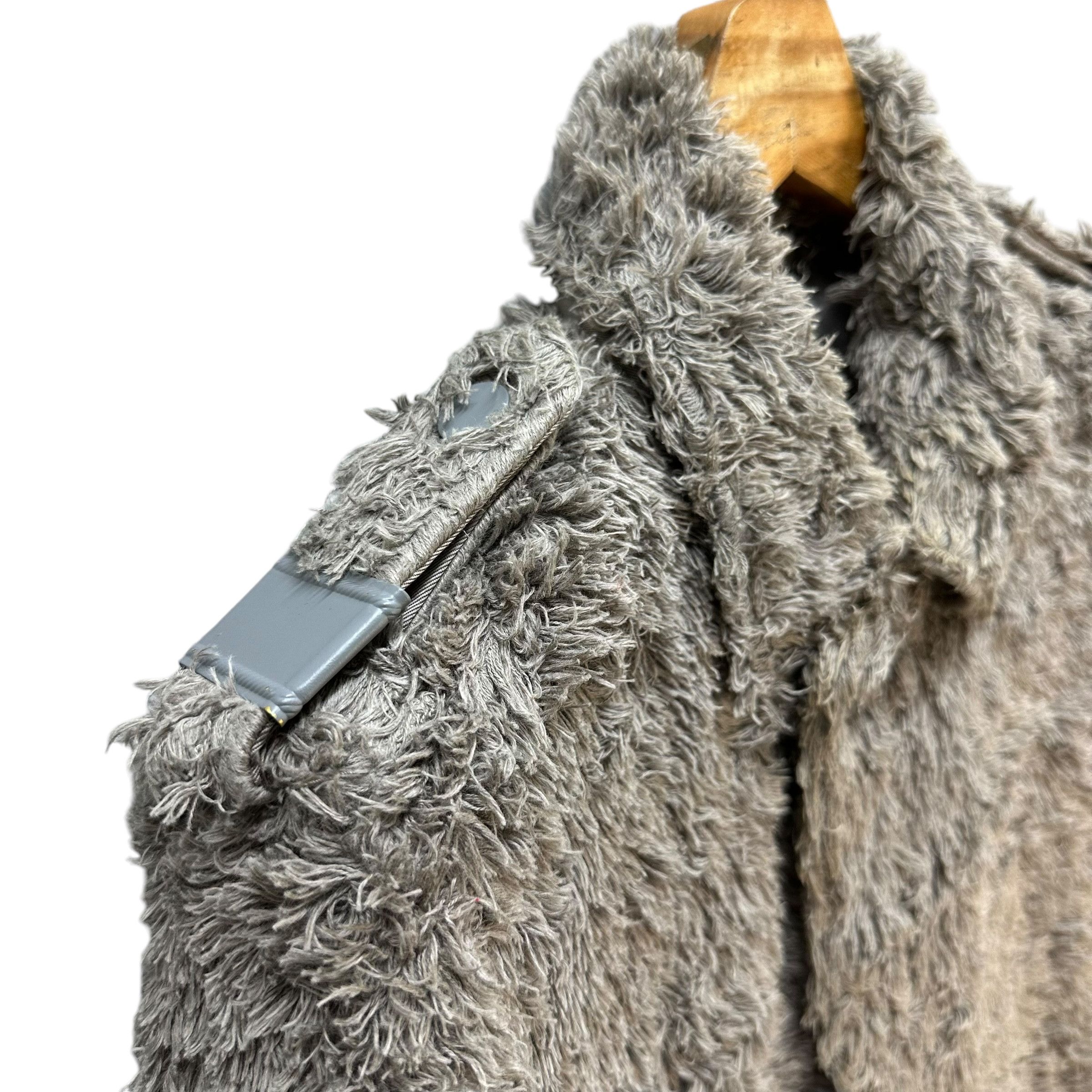 Maison MIHARA YASUHIRO RARE! MIHARAYASUHIRO Faux Fur Overcoat Jacket #A51-1185 Size US S / EU 44-46 / 1 - 3 Thumbnail