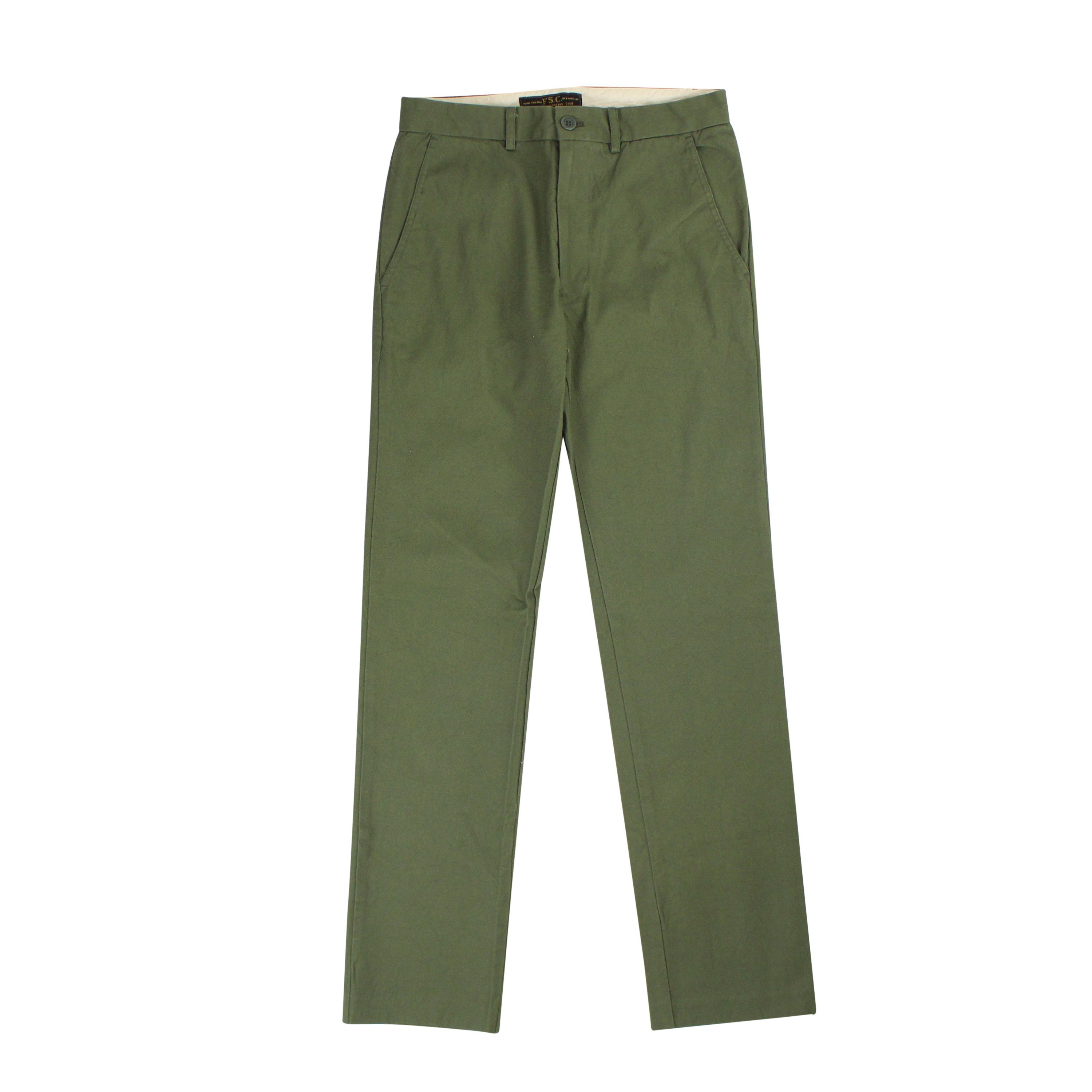 image of Freemans Sporting Club Cotton Canvas Pants Size 30, Men's