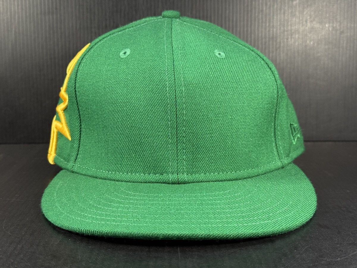 The Hundreds THE HUNDREDS ADAM BOMB OUTLINE X NEW ERA FITTED CAP 7 3/8 Size ONE SIZE - 3 Thumbnail