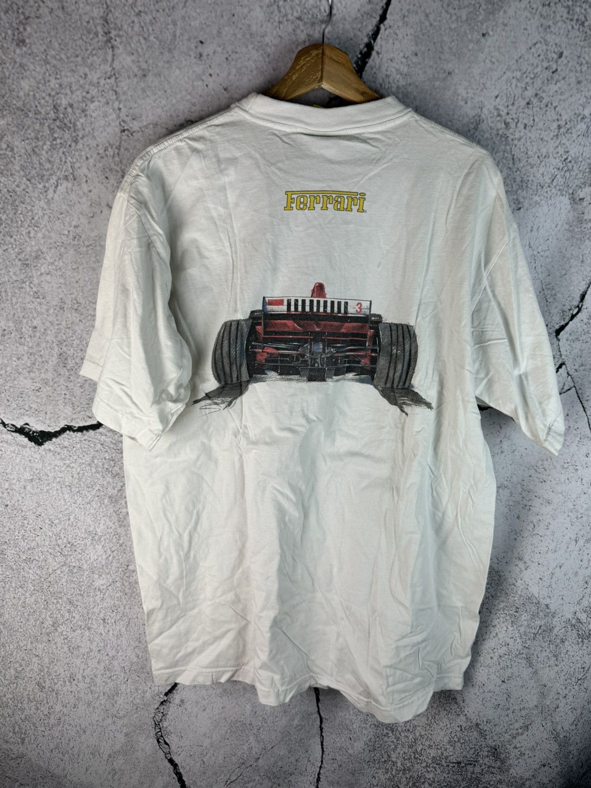 Marlboro VIntage RARE 1996 Marlboro Raicing T-Shirt Ferrari F1 Size US L / EU 52-54 / 3 - 2 Thumbnail
