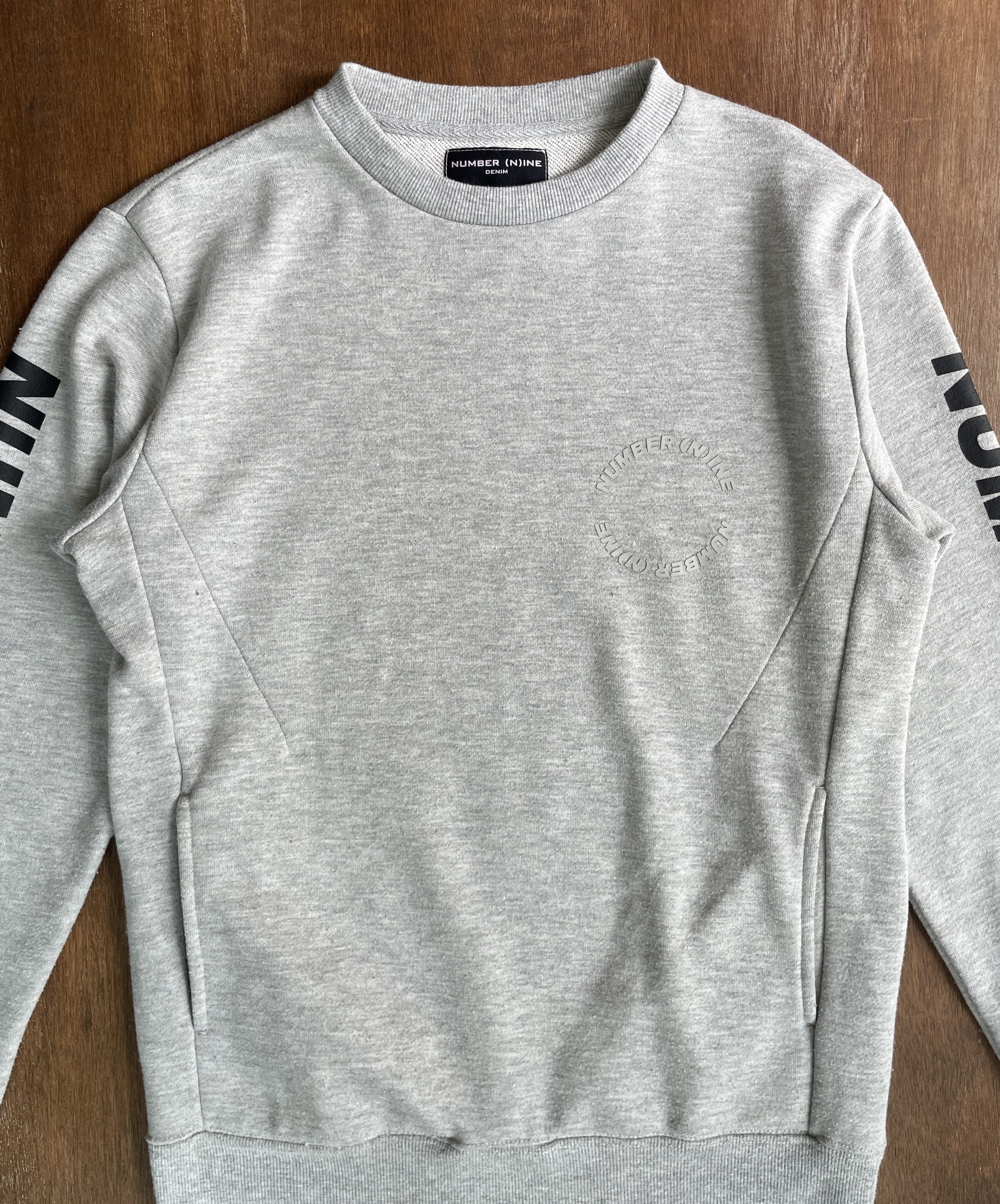 Number (N)ine Number (N)ine Sleeve Logo Sweatshirts Size US M / EU 48-50 / 2 - 2 Thumbnail