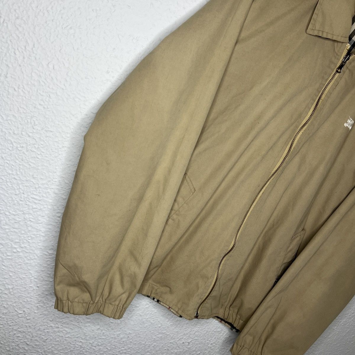 Burberry London Nova Check Jacket Reversible Beige