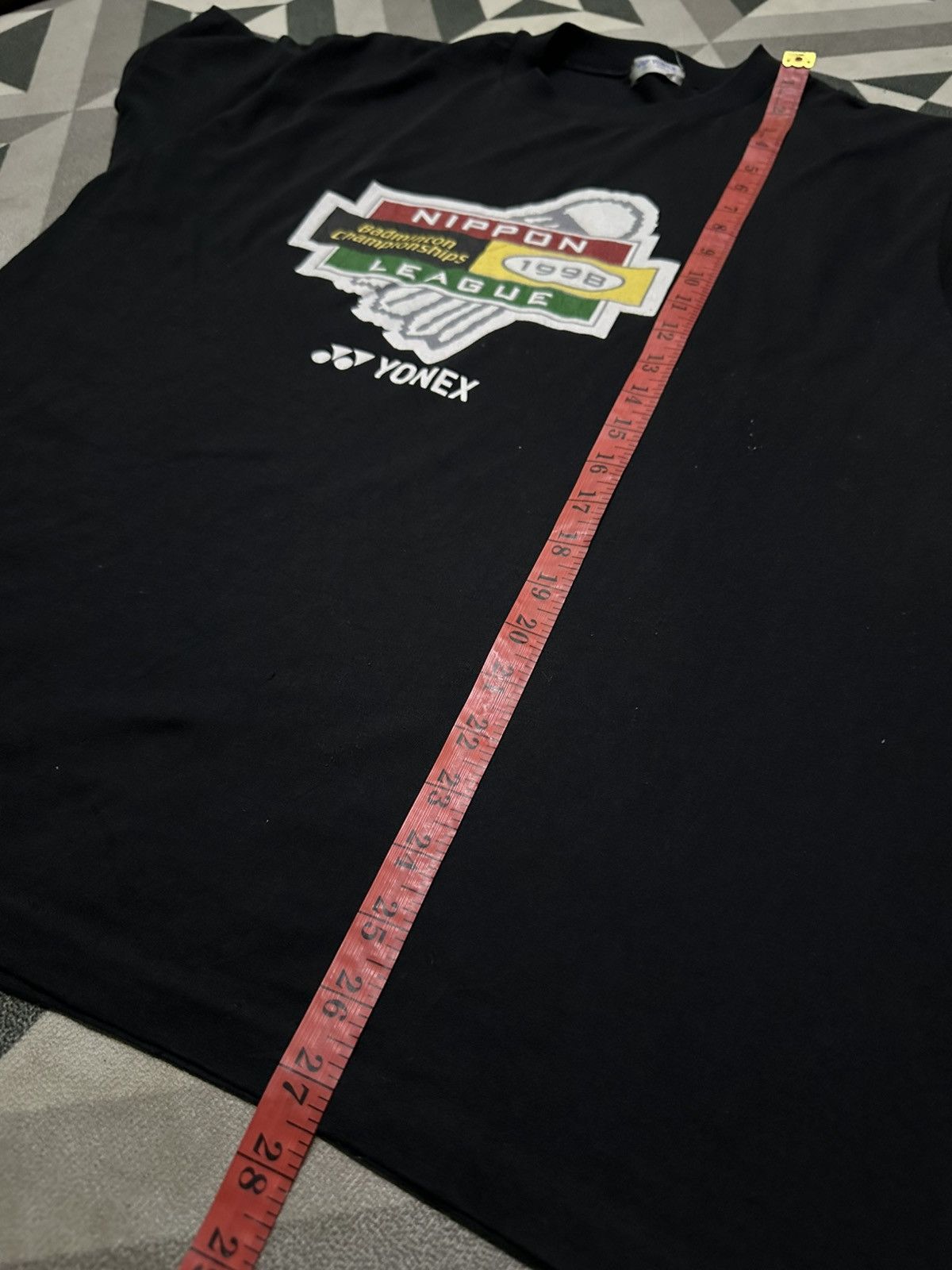 Vintage Vintage 90s Yonex Nippon league badminton championship tee Size US L / EU 52-54 / 3 - 8 Thumbnail