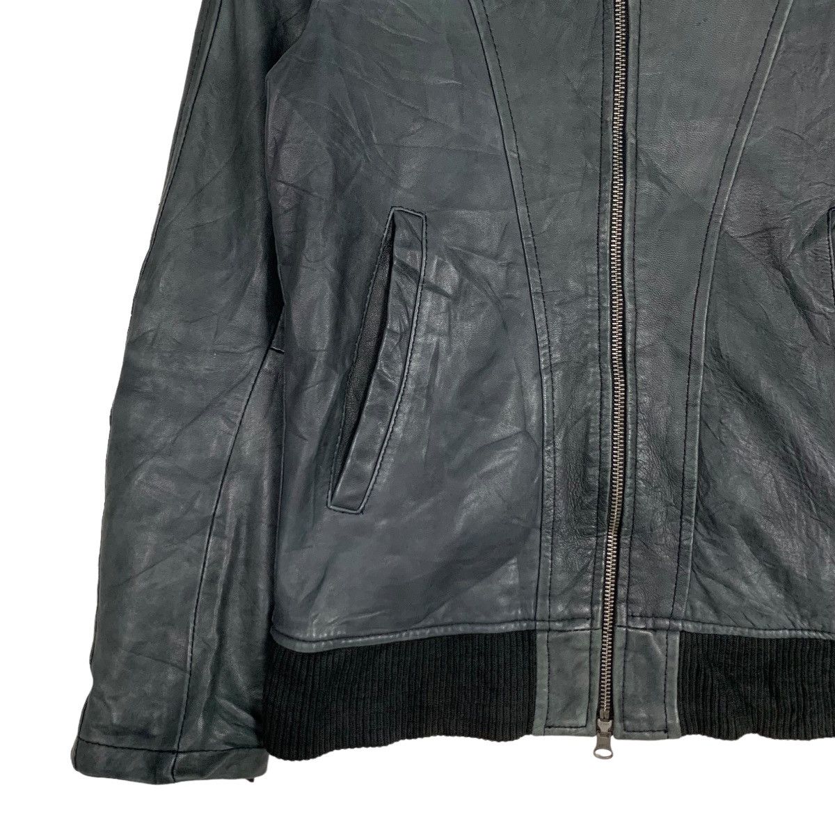 NANO universe NANO UNIVERSE Sheep Skin Leather Jacket #0369-C17 Size US S / EU 44-46 / 1 - 3 Thumbnail