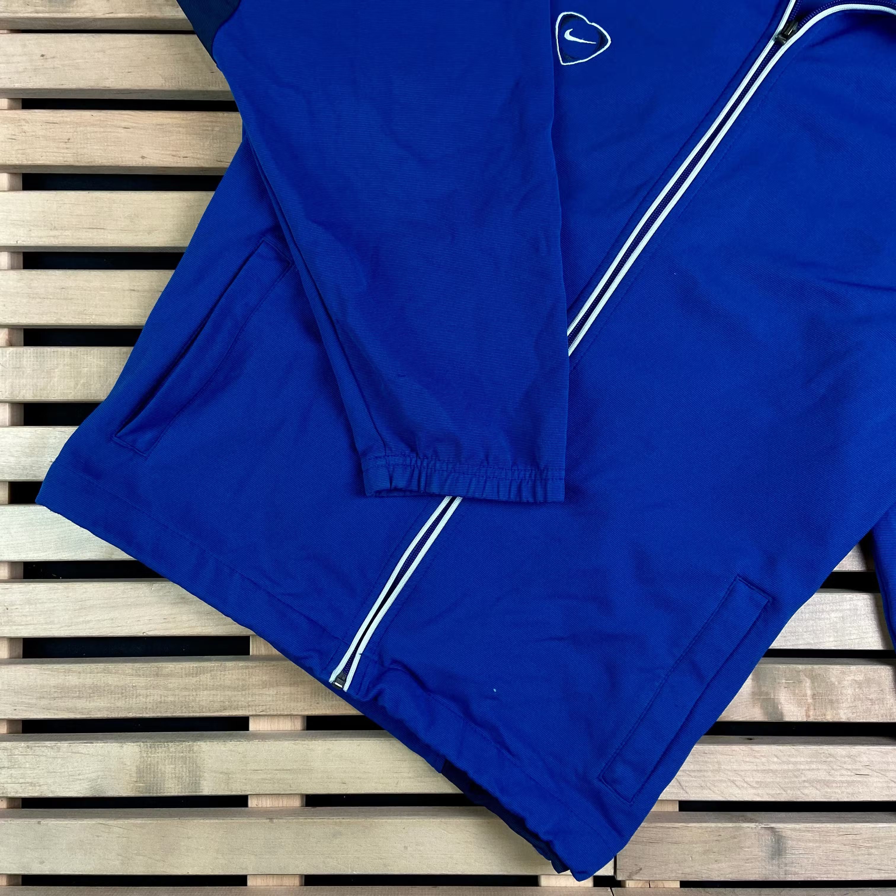 Nike × Vintage Mens Bomber Top Tracksuit Nike Vintage Size L Size US M / EU 48-50 / 2 - 3 Thumbnail