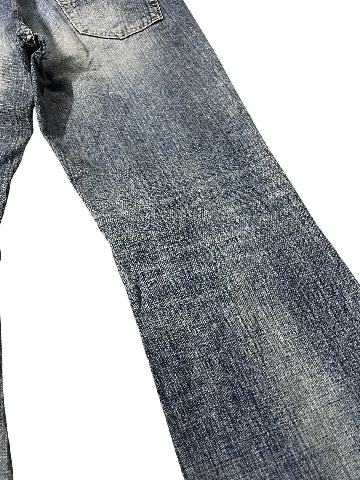 Japanese Brand Bootcut GL Heart Mud Wash Jean Size US 34 / EU 50 - 13 Thumbnail