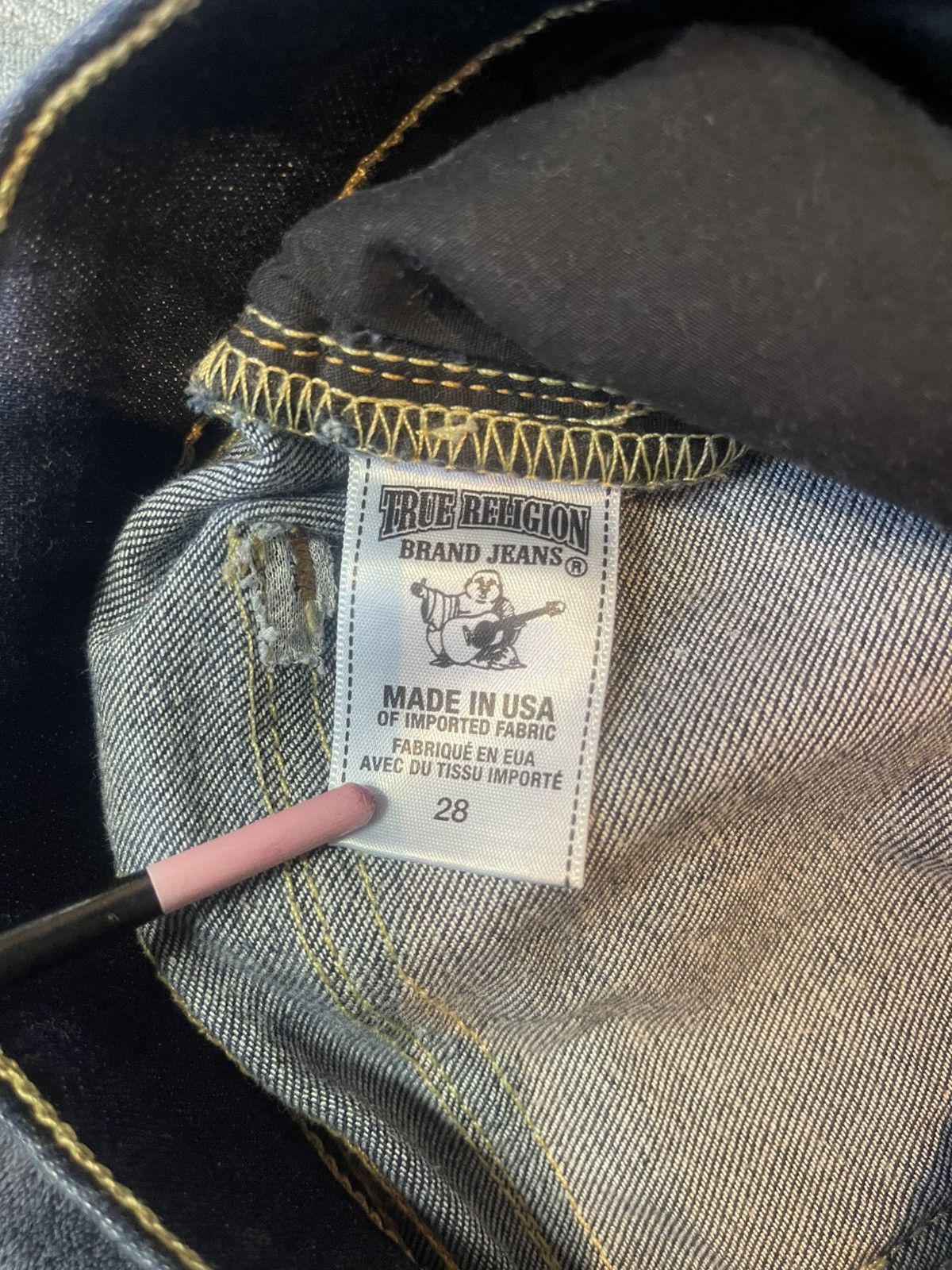 True Religion True Religion CASEY Low Rise super skinny Size 28" / US 6 / IT 42 - 9 Thumbnail