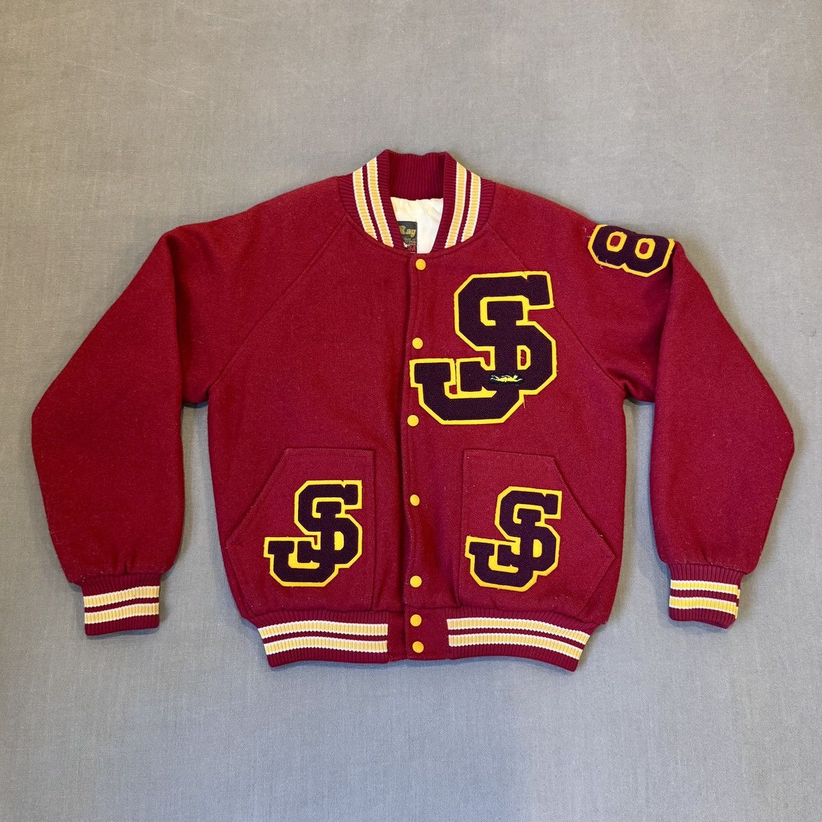 Other 1970’s ST. JOSEPH 3M LETTERMAN JACKET Size US M / EU 48-50 / 2 - 1 Thumbnail