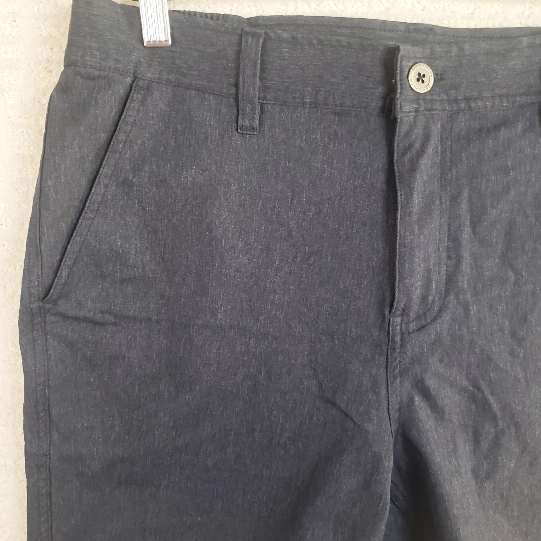 Vintage 32 Degrees Cool Men's 32x7 Grayish Blue Stretch Performance Soft Touch Shorts Size US 31 - 2 Thumbnail