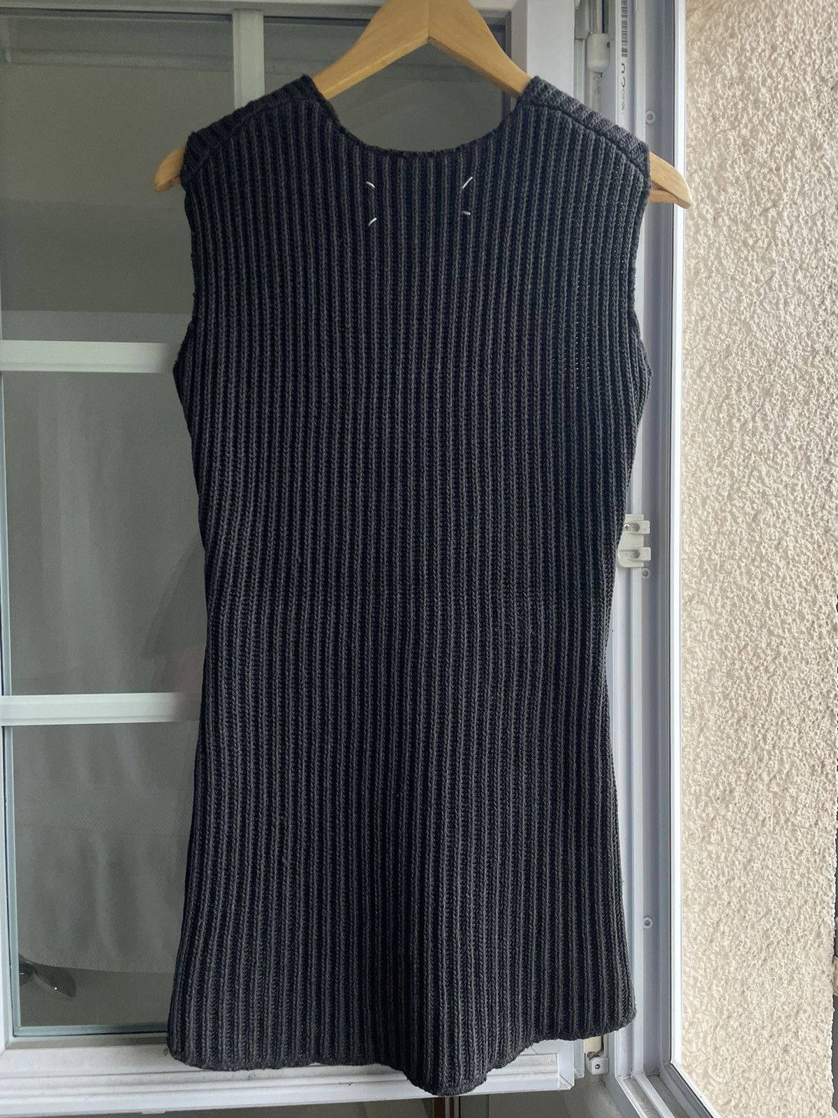 Maison Margiela AW1998 Flat Knit Garment Cotton Top Size M / US 6-8 / IT 42-44 - 3 Thumbnail