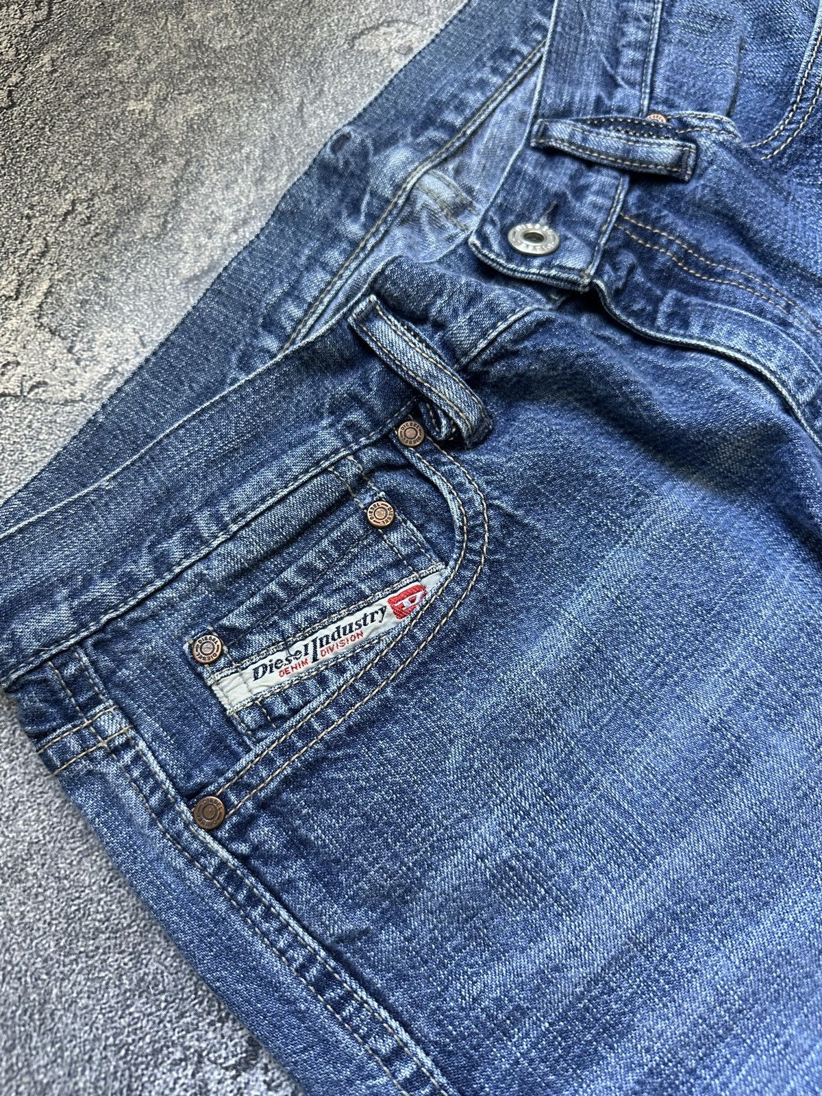 Diesel Vintage Diesel Womens Bootcut Western Wash Jeans Size 31 Size 31" - 5 Thumbnail
