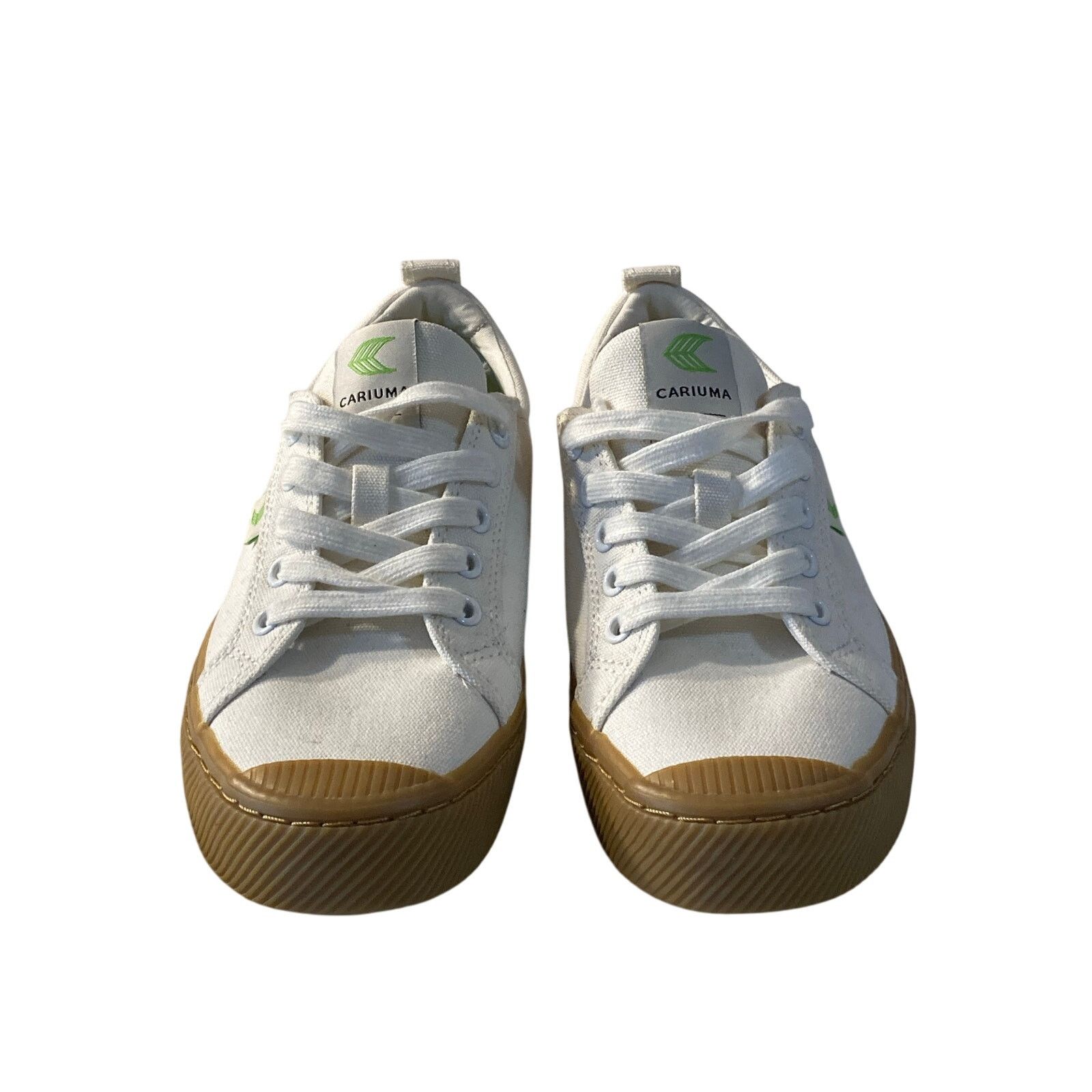 Other Cariuma OCA Low Canvas Sneakers White/Gum Size Mns 6.5/ Wm 8 Size US 6.5 / EU 39-40 - 1 Thumbnail