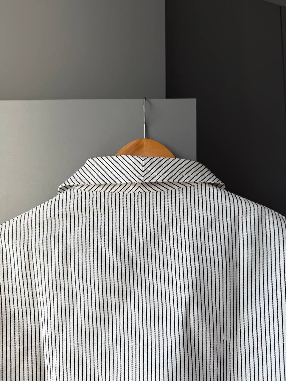 Le Laboureur Vintage Pinstripe Double Breasted Workwear Jacket Size M/L Size US M / EU 48-50 / 2 - 6 Thumbnail