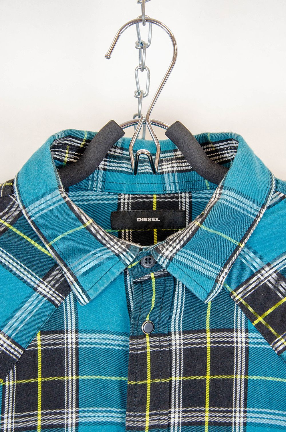 Diesel Diesel Plaid Flannel Shirt – Size XL (Made in India) Size US XL / EU 56 / 4 - 8 Thumbnail