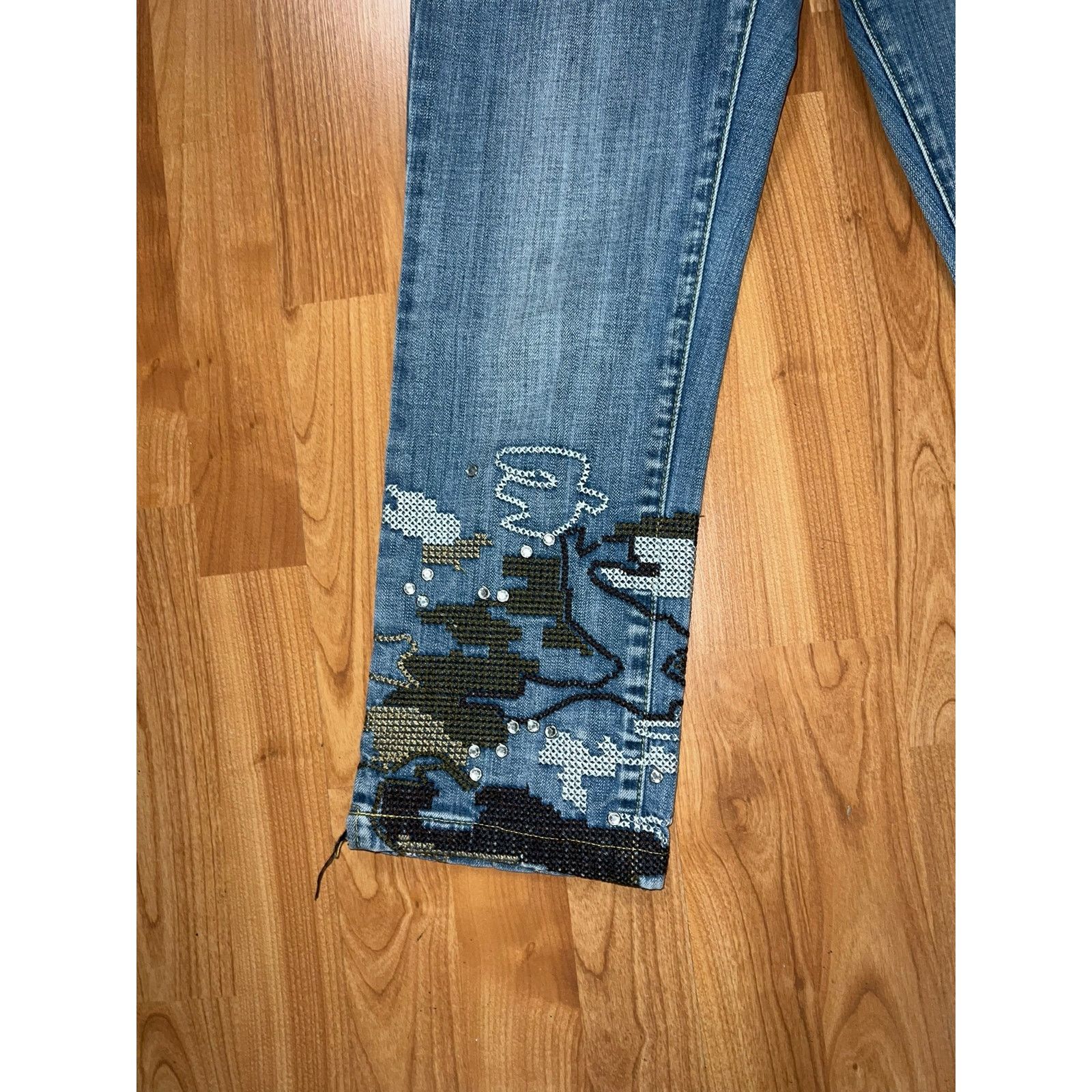 Pepe Jeans Y2K Womens Pepe Jeans London Pants Bottoms 2000s Size 25 Size 25" / US 0 / IT 36 - 3 Thumbnail