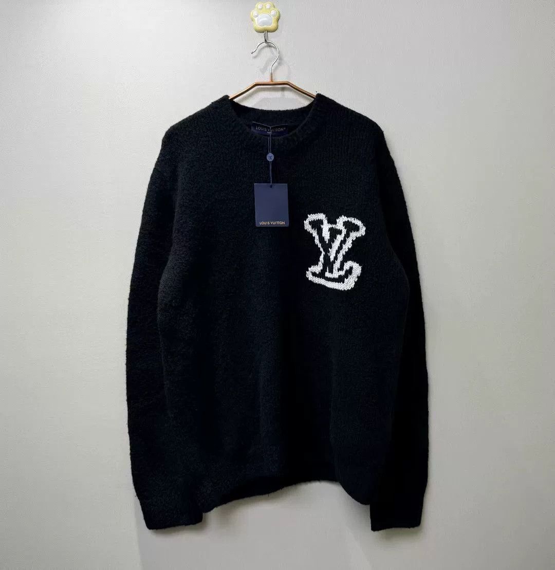 Louis Vuitton Louis Vuitton Large Logo Sweater Size US XXL / EU 58 / 5 - 1 Thumbnail