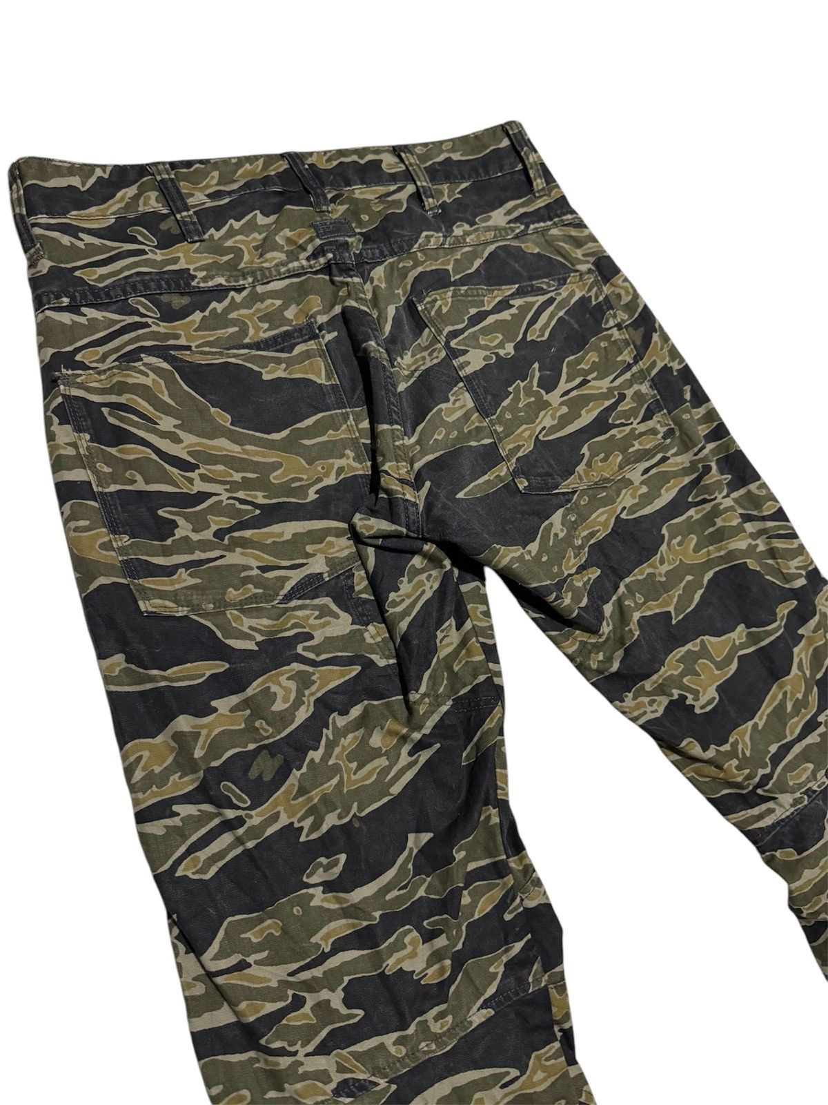 G-Star OG 5622 G Star Raw Tiger Stripe Double Knee Army Pant Size US 32 / EU 48 - 4 Thumbnail