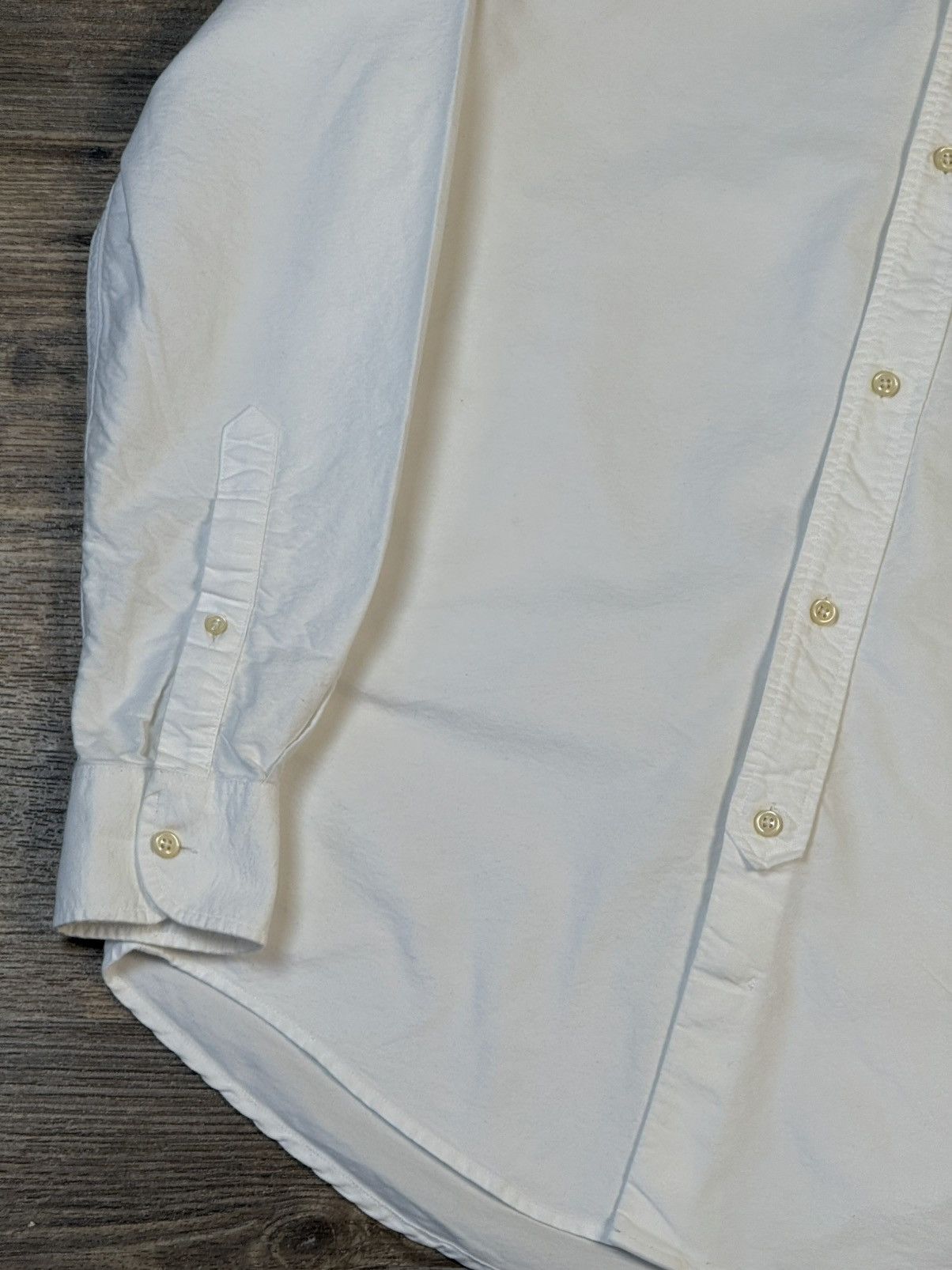Our Legacy Our Legacy Oxford Buttons Up White Shirt Size US M / EU 48-50 / 2 - 4 Thumbnail