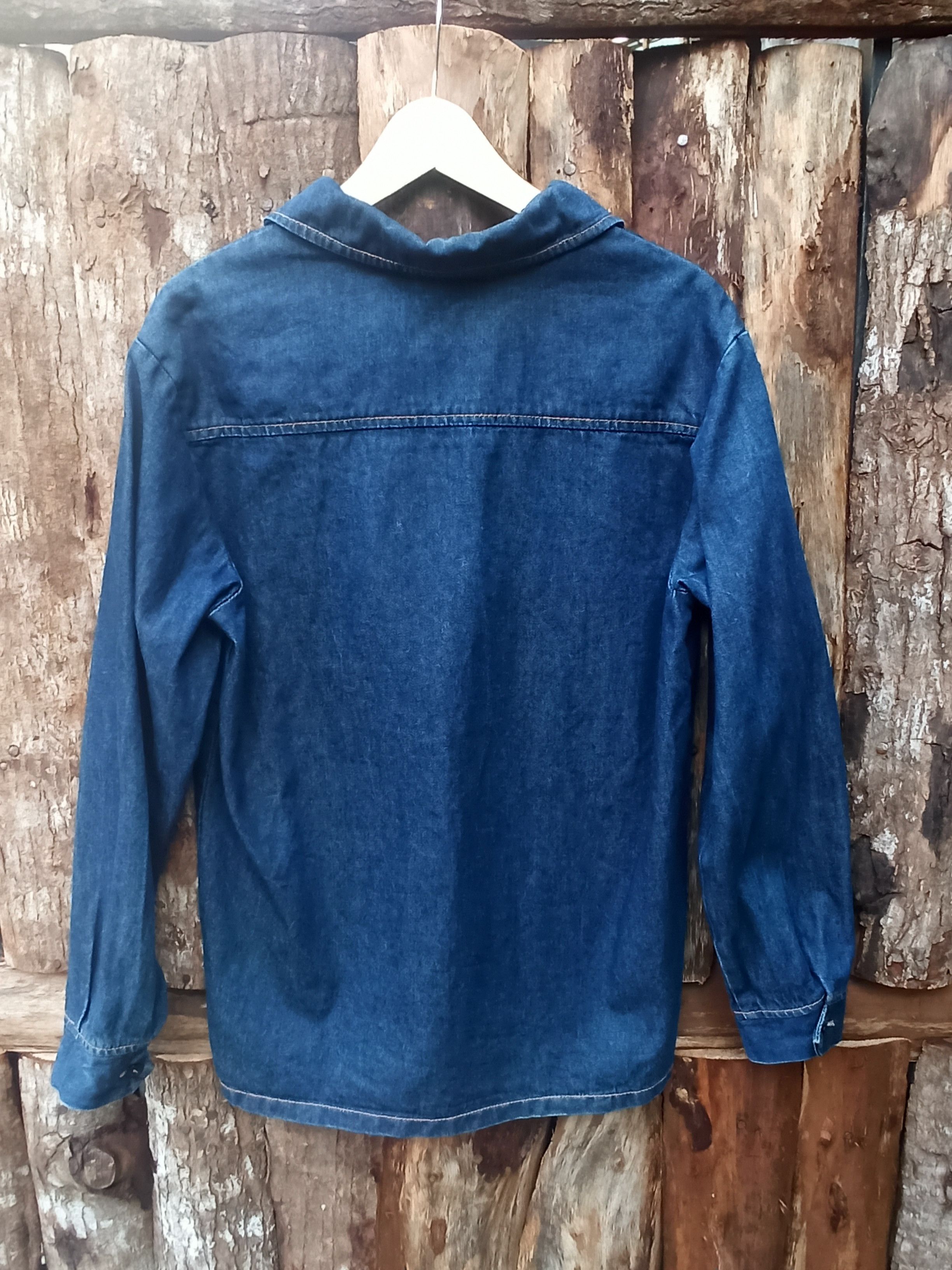 Other Kilastore pullover denim shirt jacket Size US L / EU 52-54 / 3 - 4 Thumbnail