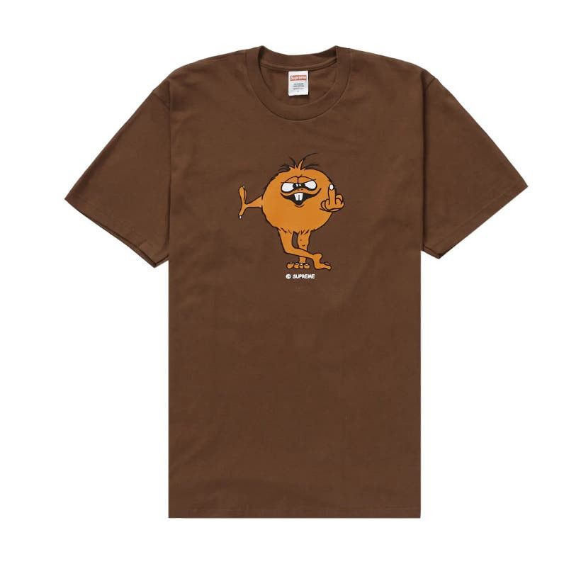 image of Supreme Camacho Tee Brown Fw23 , Men's (Size 2XL)