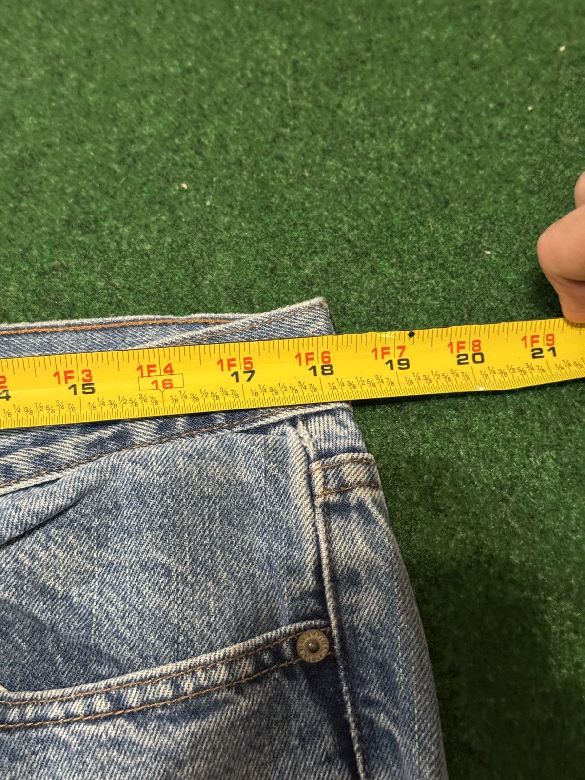 Old Navy Y2K Old Mavy Low Rise Flare Women 14 36x32 Light Wash Jeans Size 36" / US 14 / IT 50 - 4 Thumbnail