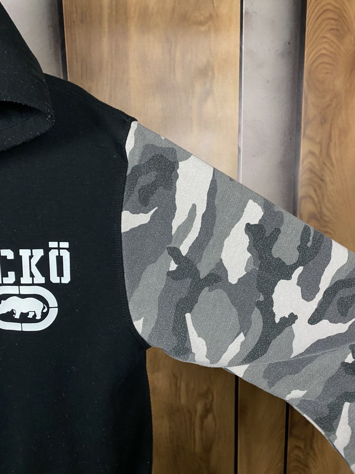 Ecko Unltd. ⚔️Vintage Hoodie Zip Up Ecko Unltd. 72 Camo VTG Tee⚔️ Size US L / EU 52-54 / 3 - 8 Thumbnail