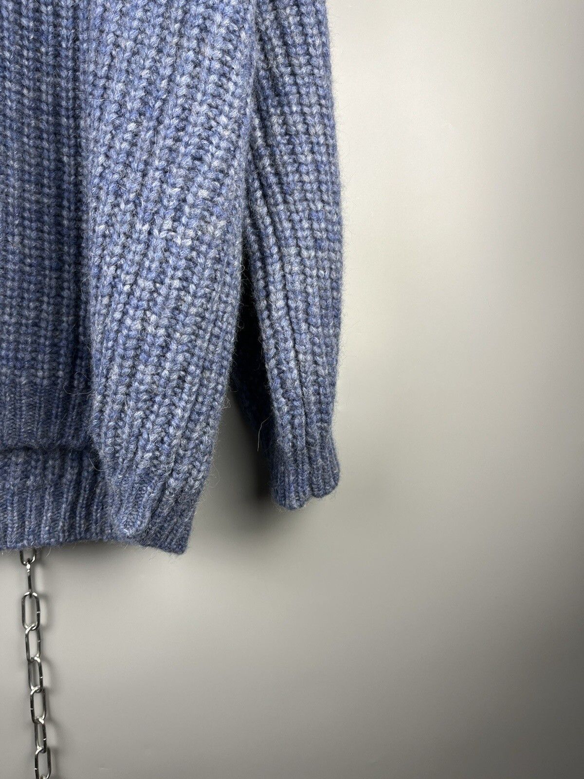 Sezane Sezane Baby Alpaca Cable Knit Oversize Sweater Pullover Size M / US 6-8 / IT 42-44 - 7 Thumbnail