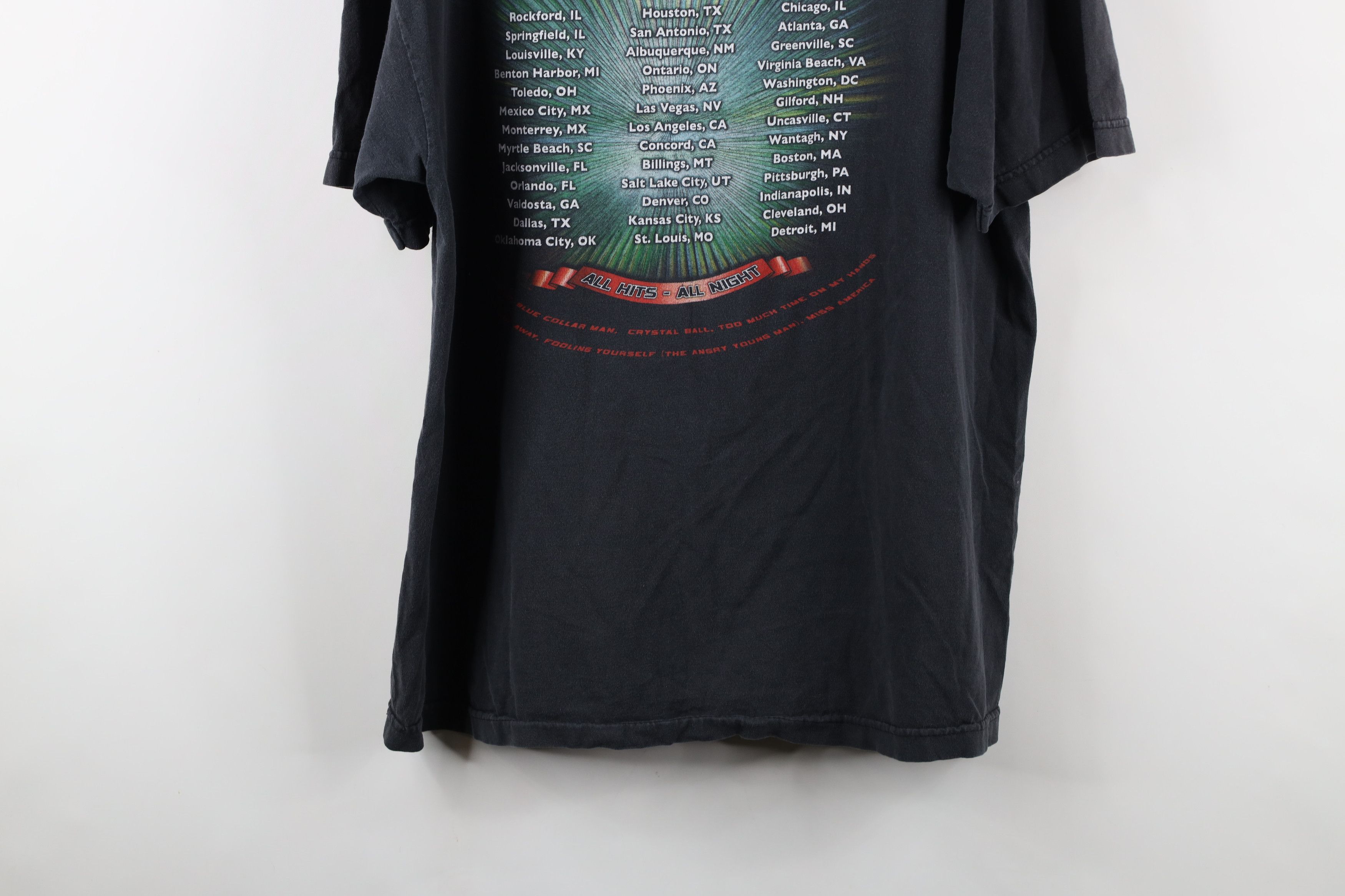 Vintage Vintage Y2K 2009 Stop Rockin All Hits Tour Styx Band T-Shirt Size US XL / EU 56 / 4 - 16 Thumbnail