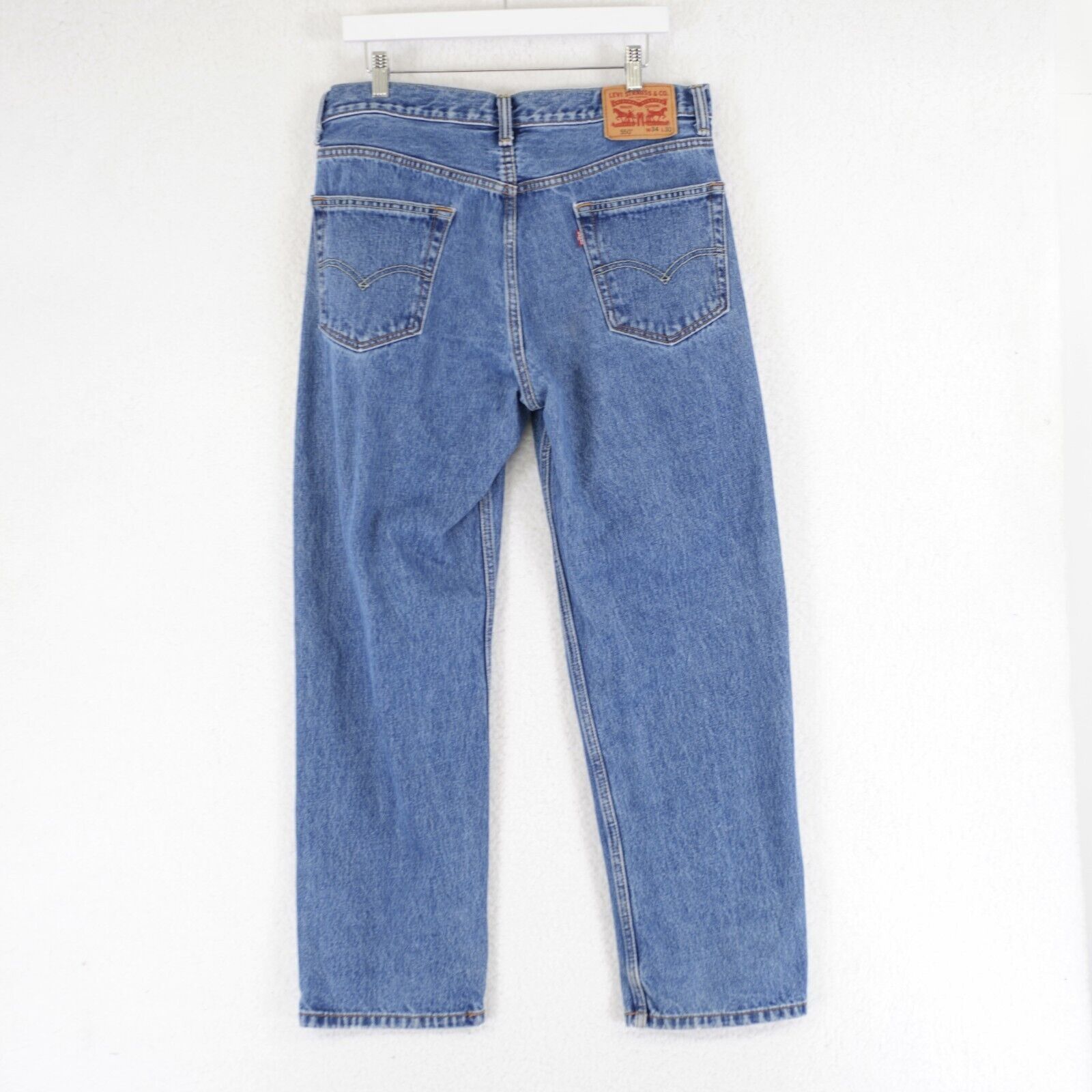 Levi's Levi's 550 Relaxed Fit Denim Blue Jeans 34/29 Mid Rise Tagge Size US 34 / EU 50 - 4 Thumbnail