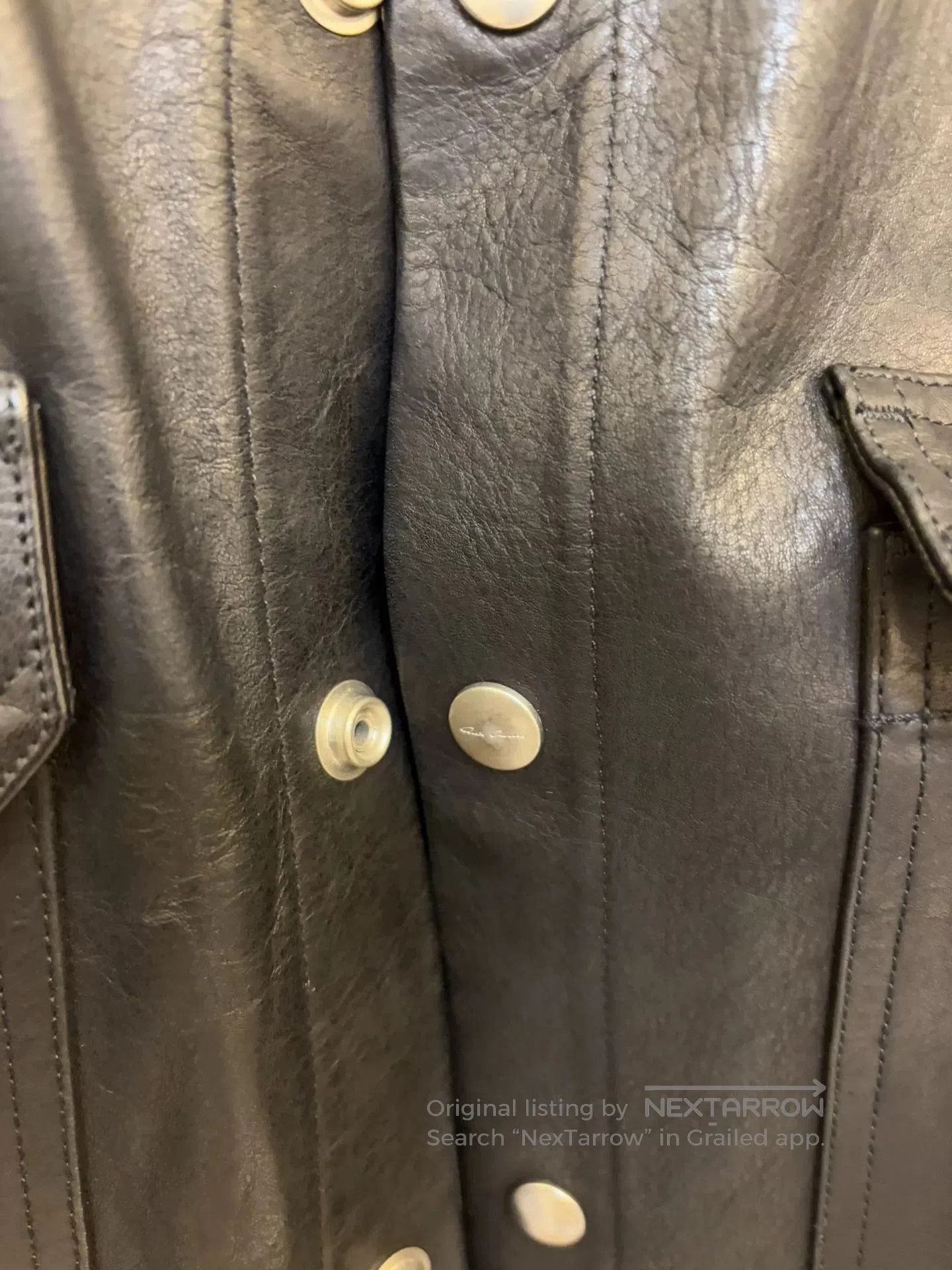 Rick Owens Rick Owens 2019AW Leather Jacket. Size US M / EU 48-50 / 2 - 5 Thumbnail
