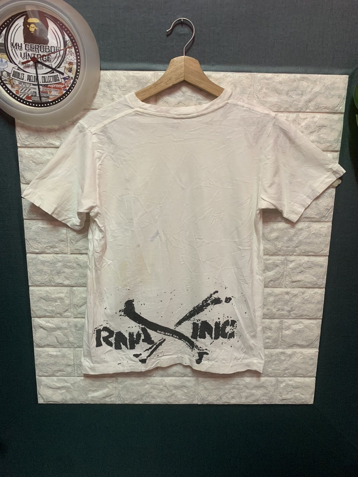 Vintage RARE!! Shirt Skull RNA Size US S / EU 44-46 / 1 - 5 Thumbnail