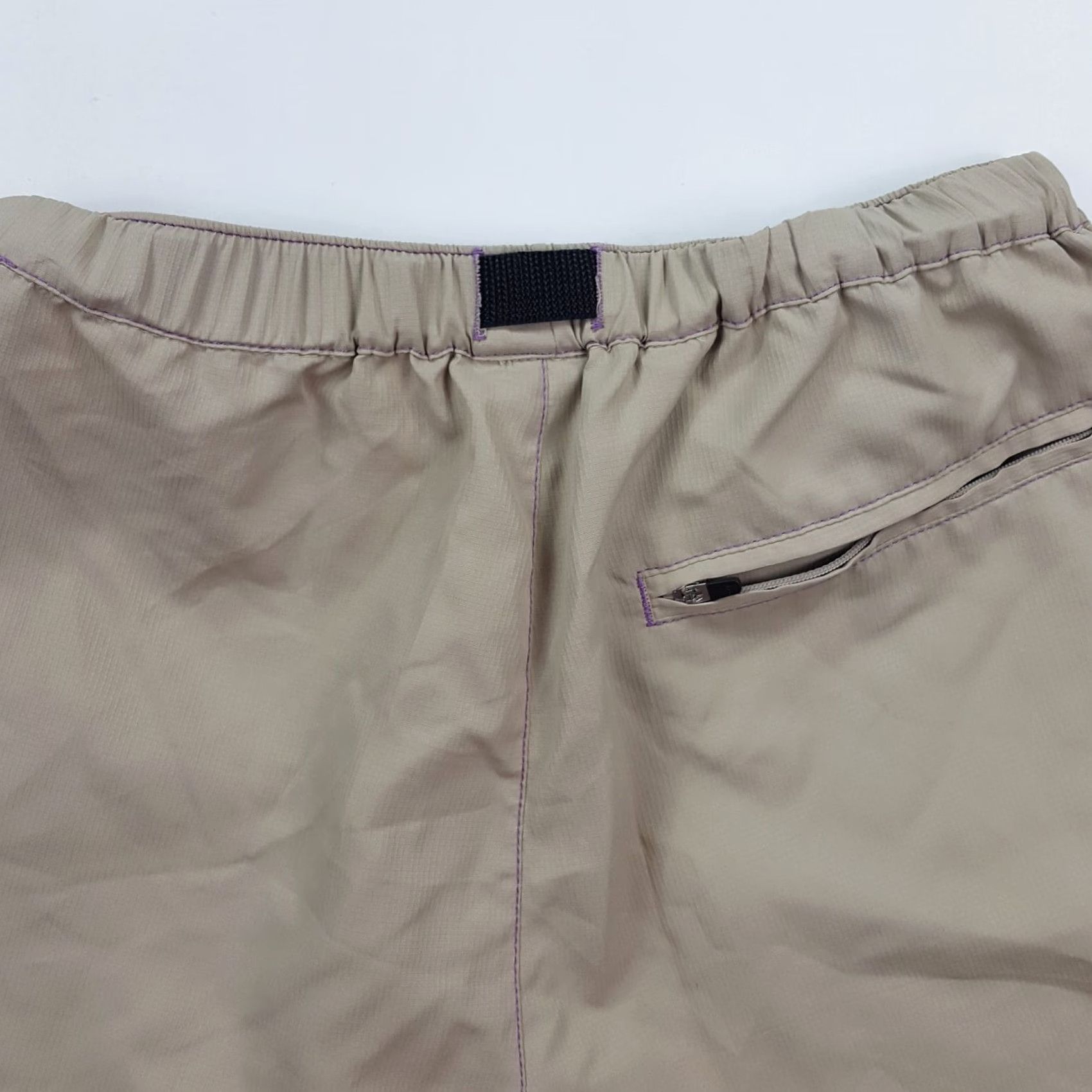 Huf VINTAGE HUF Skateboarding Streetwear Women's S Beige Khaki Outdoor Shorts Hiking Shirt Size 28" / US 6 / IT 42 - 7 Thumbnail