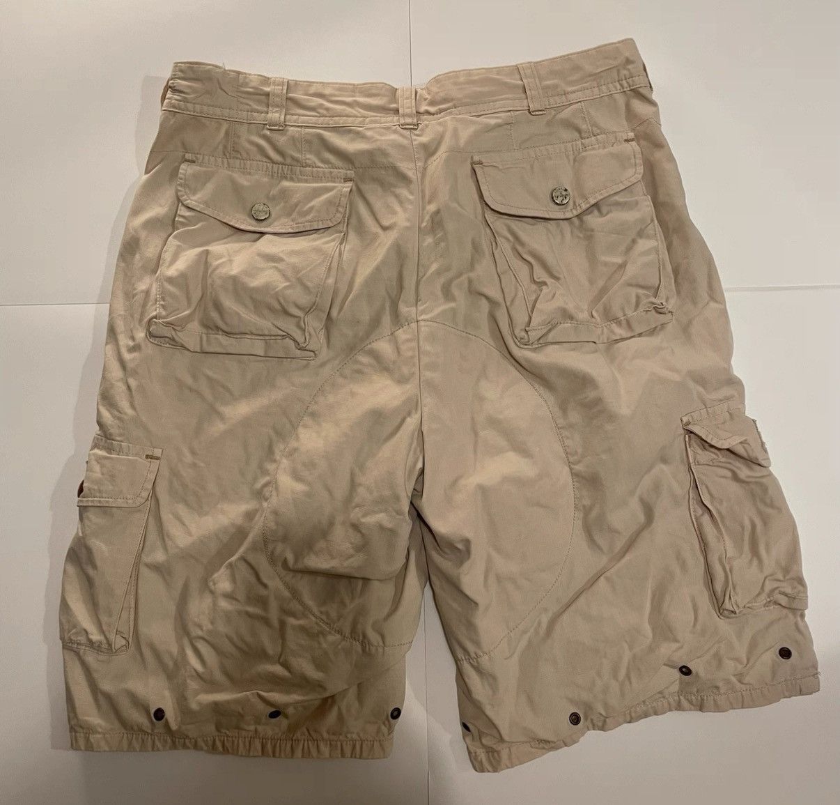 Ralph Lauren Ralph Lauren Light Khaki Cargo Shorts K24 Size US 32 / EU 48 - 6 Thumbnail