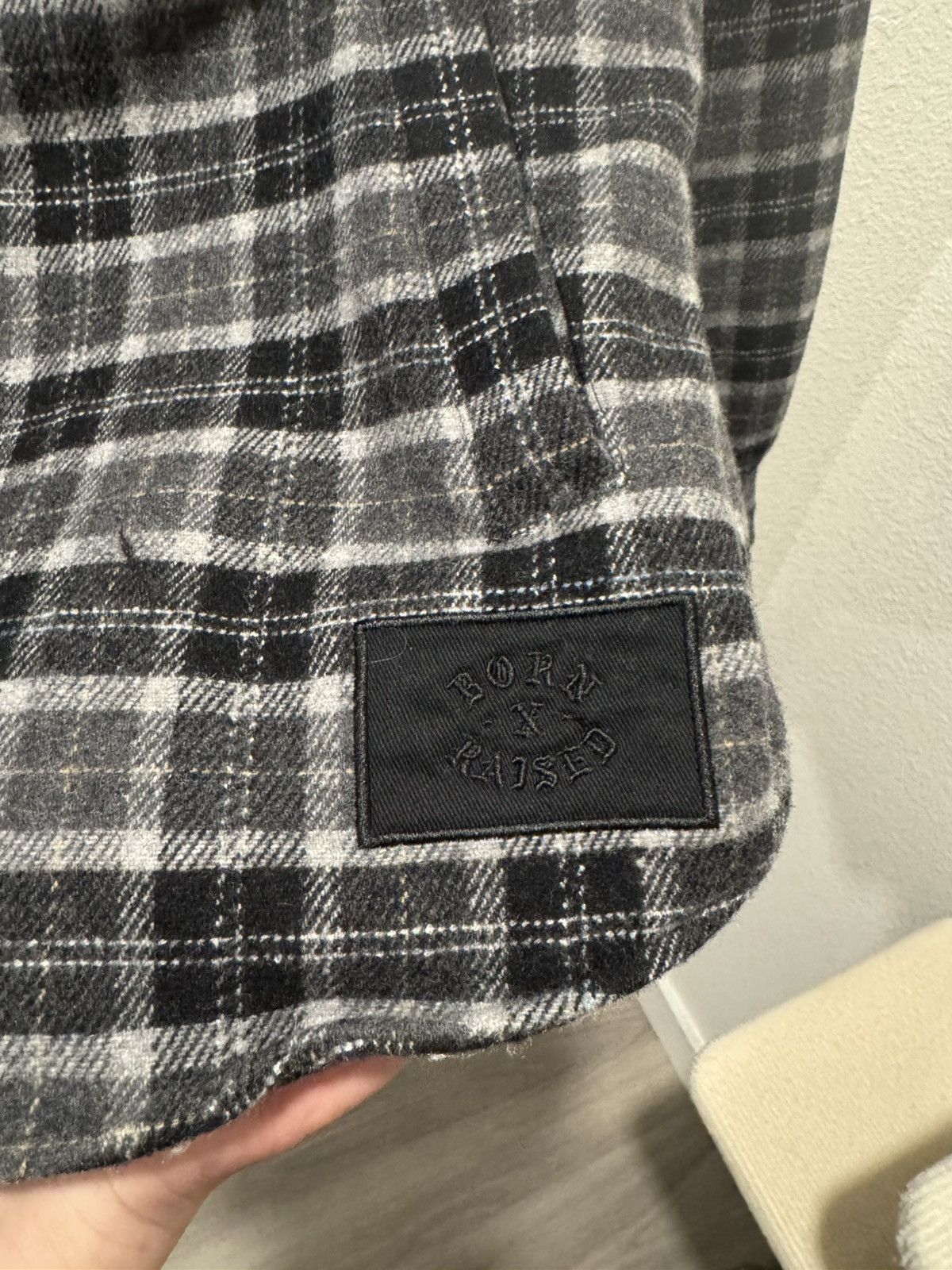 Born X Raised Flannel Shirt Jacket Size US L / EU 52-54 / 3 - 4 Thumbnail