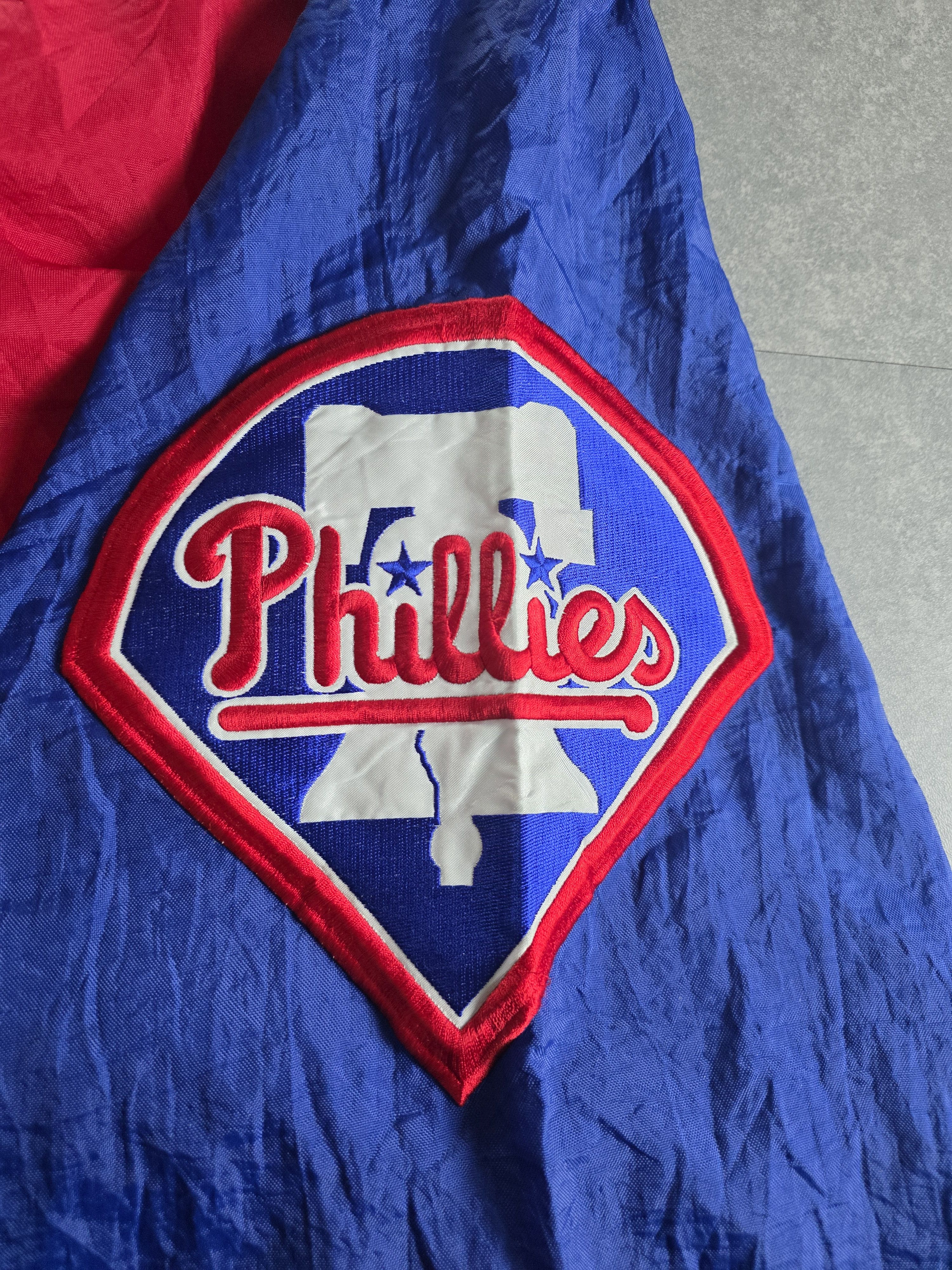 Starter Vintage Starter MLB Philadelphia Phillies Windbreaker Jacket Size US XL / EU 56 / 4 - 5 Thumbnail
